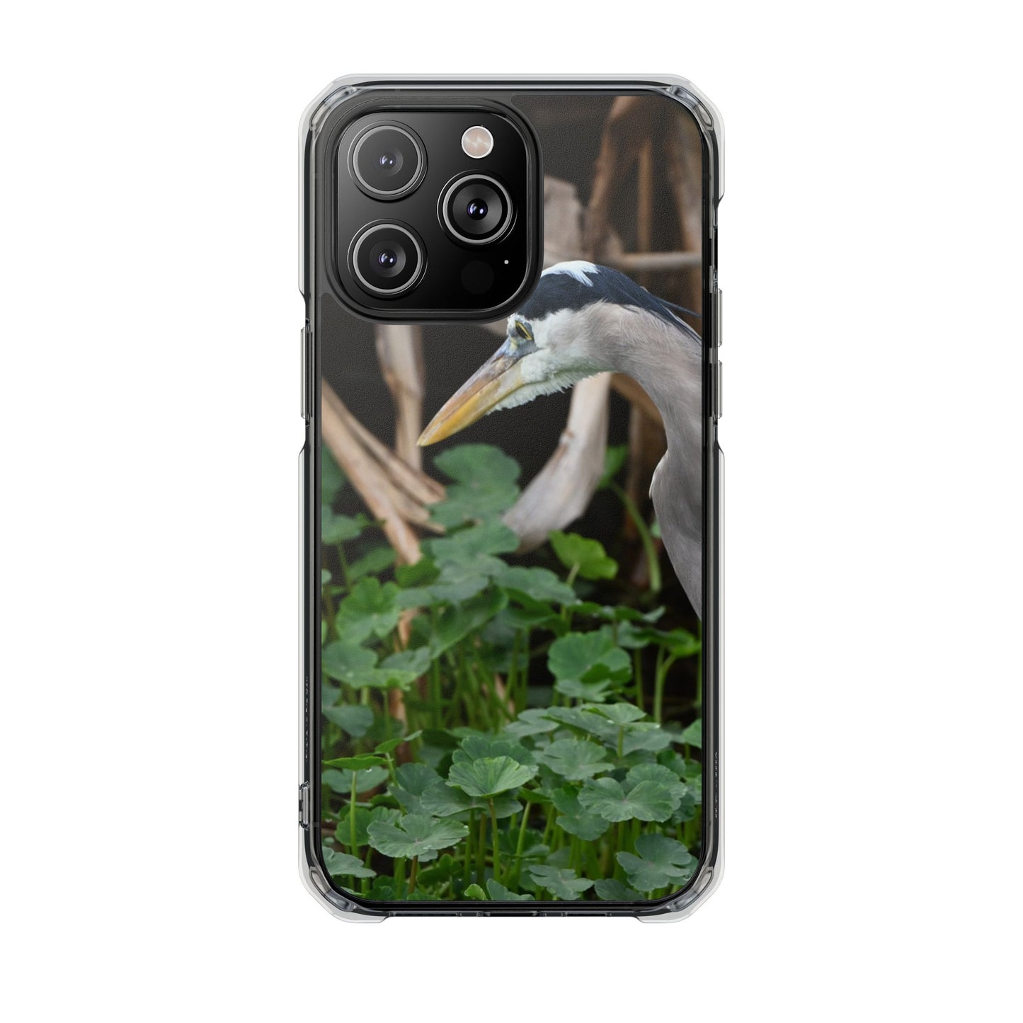 Great Blue Heron Phone Case with Clear Impact Design, Gift for Nature Lovers, Unique Phone Accessory, Protective Case, Bird Enthusiast Gift