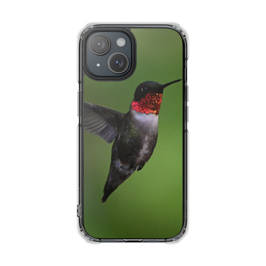 Hummingbird Phone Case with Clear Impact Design, Gift for Nature Lovers, Unique Phone Accessory, Protective Case, Bird Enthusiast Gift