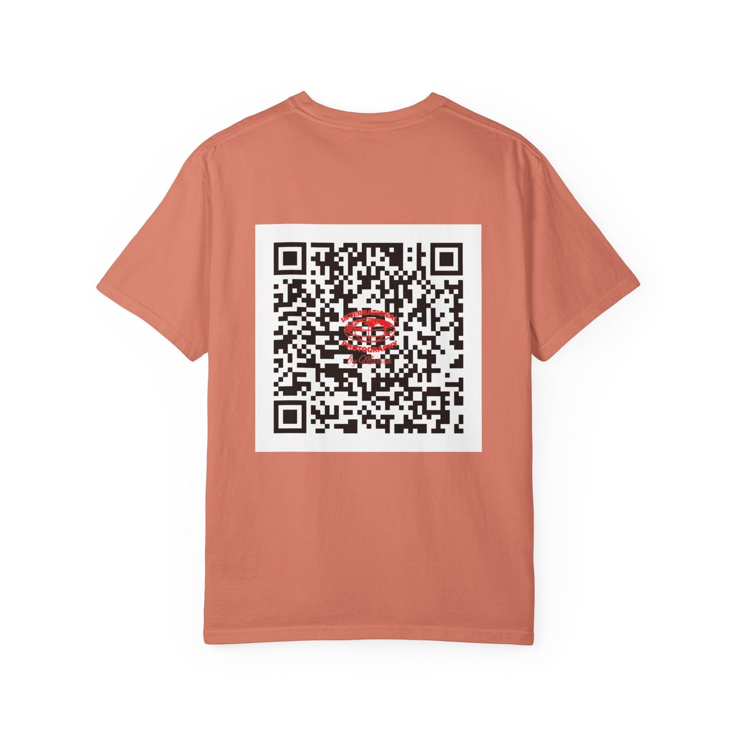 Photography Lover's Unisex T-Shirt, Travel Gift, Graphic Tee, Unique QR Code Design, International Photography Merchandise
