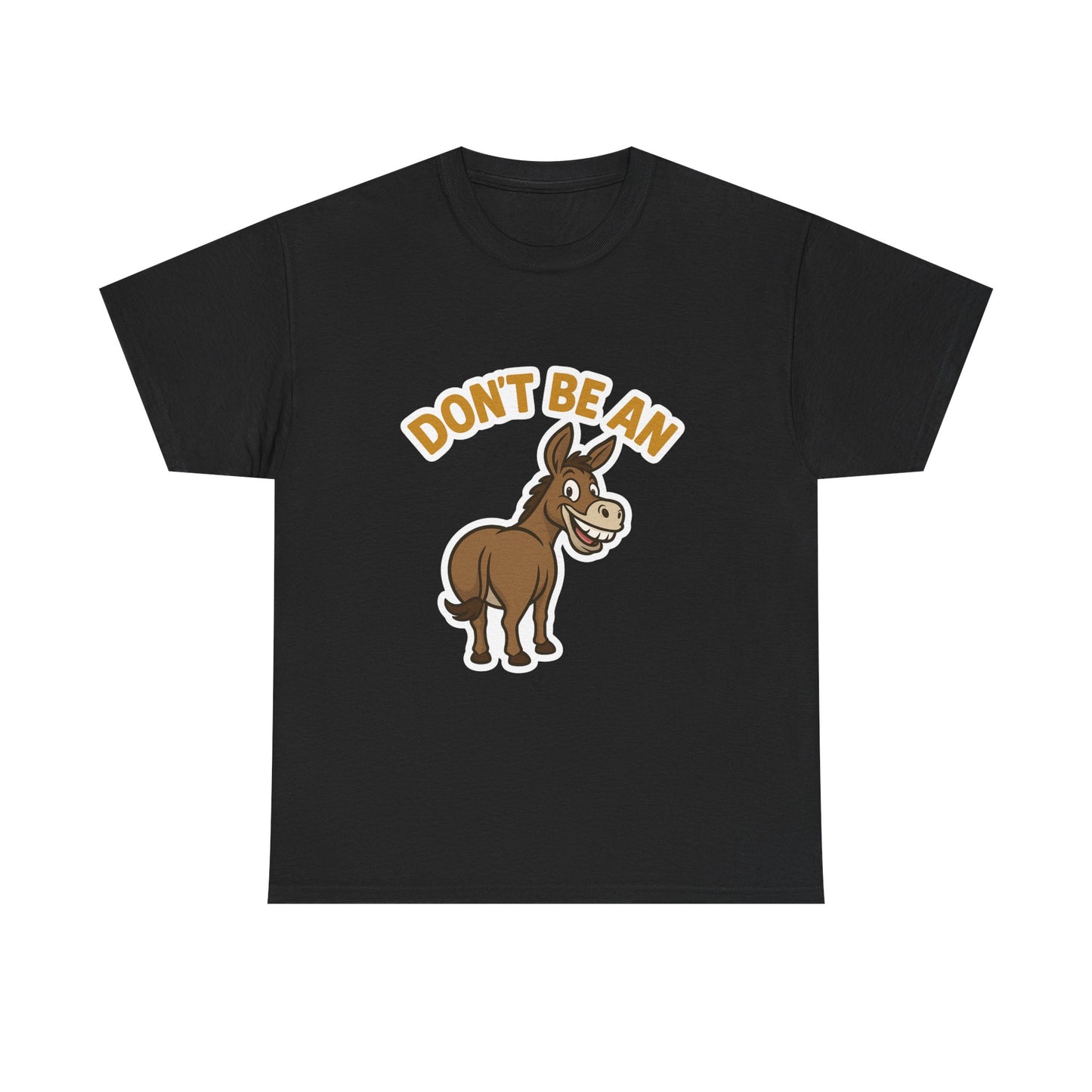 Funny Donkey Graphic Tee - Unisex Heavy Cotton Shirt