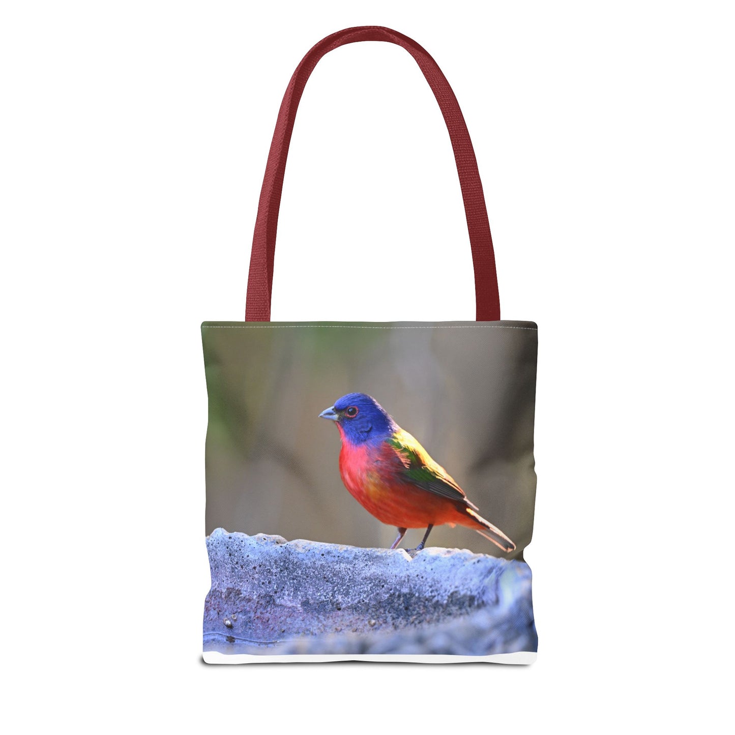 Colorful Bird Be Bold Tote Bag, Eco-Friendly Art Tote, Nature Lover Gift, Inspirational Quote Bag, Everyday Carry-All