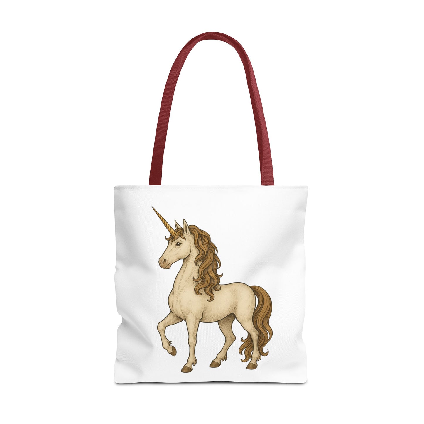 Unicorn Tote Bag, Cute Unicorn Bag, Graphic Tote for Kids, Stylish Carryall, Birthday Gift, AOP Tote, Eco-Friendly Shopping Bag