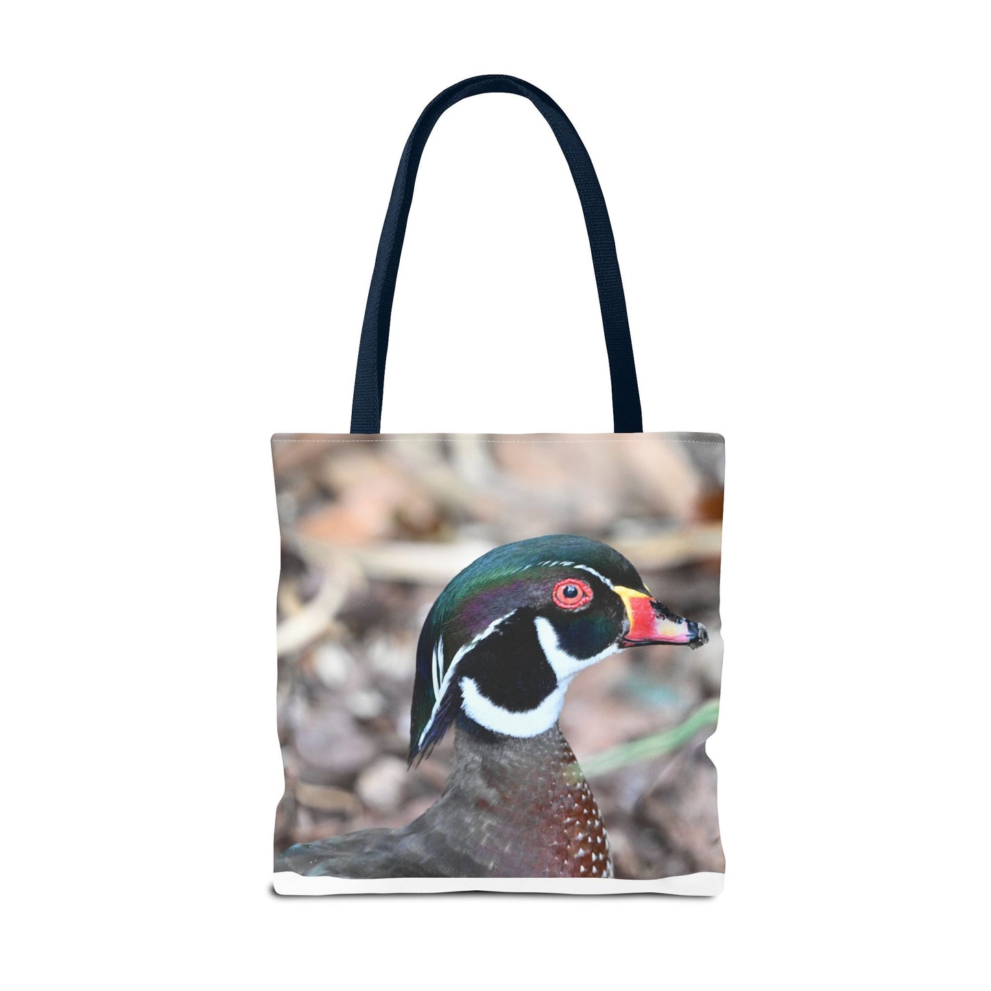 Wood Duck Tote Bag, Nature Lover Eco-Friendly Tote, Gift for Bird Enthusiasts, Stylish Reusable Shopping Bag, Photography Art Bag