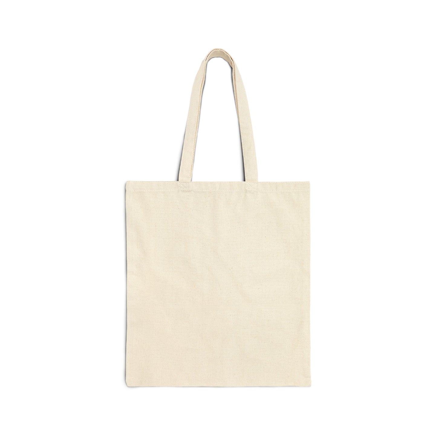 Cotton Canvas Tote Bag with Hummingbird
