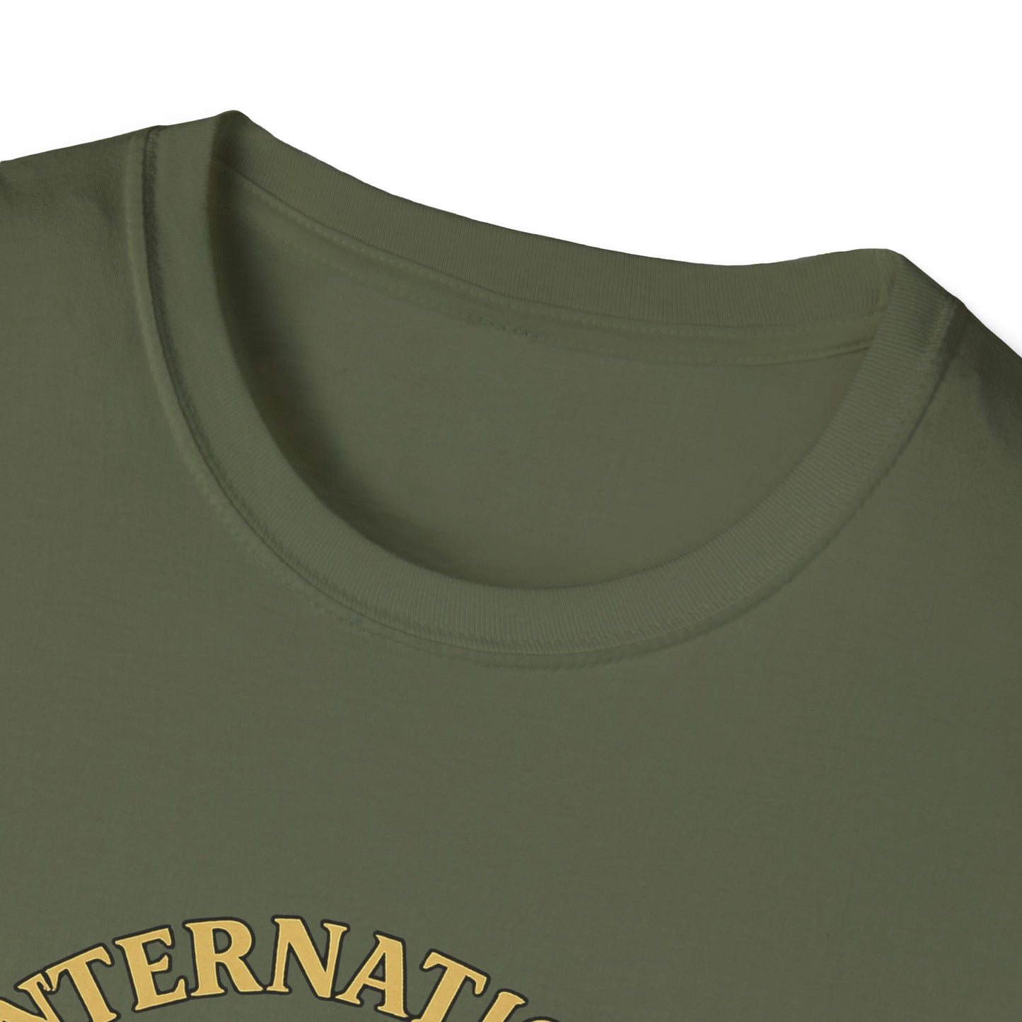International Photography Graphic T‑Shirt — "International Photography by Marcin" Vintage Logo Tee