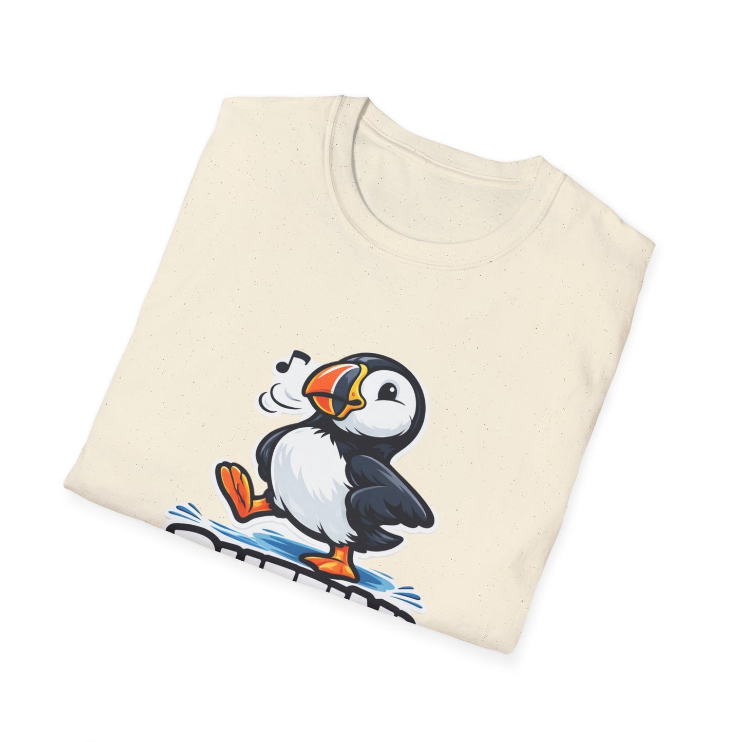 Puffin' Around T-Shirt – Cute Walking Puffin Graphic Tee