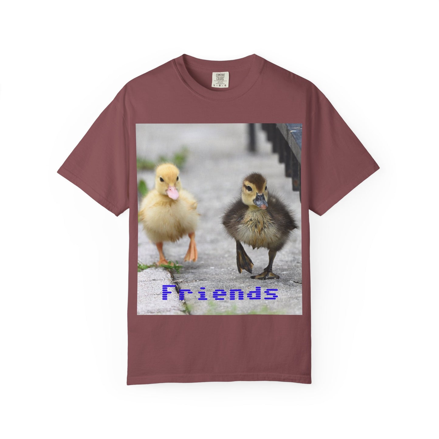 Friends Graphic T-Shirt, Cute Animal Tee, Unisex Casual Wear, Gift for Animal Lovers, Friendship Day Apparel