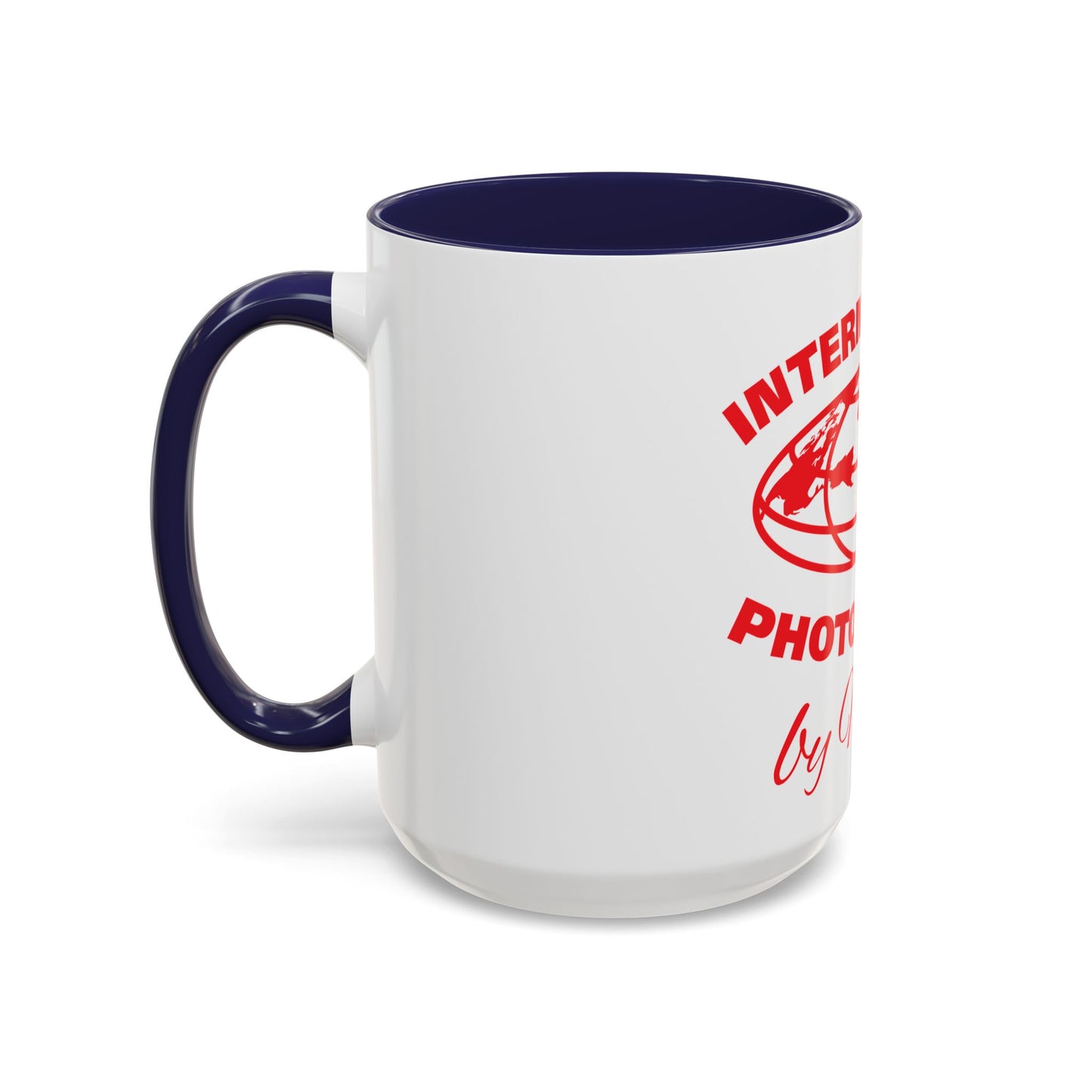 International Photography Accent Mug - Unique Coffee Mug, Gift for Photographers, Travel Mug, Artsy Gifts, Photography Lovers
