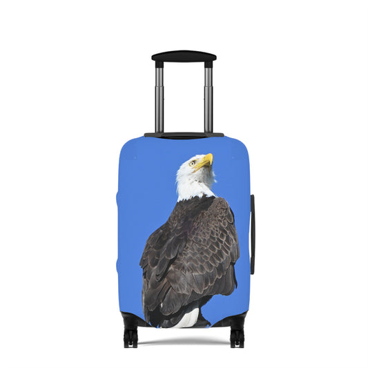 Eagle Luggage Cover, Travel Bag Protector, Suitcase Wrap, Eagle Design, Gift for Travelers, Vacation Accessories