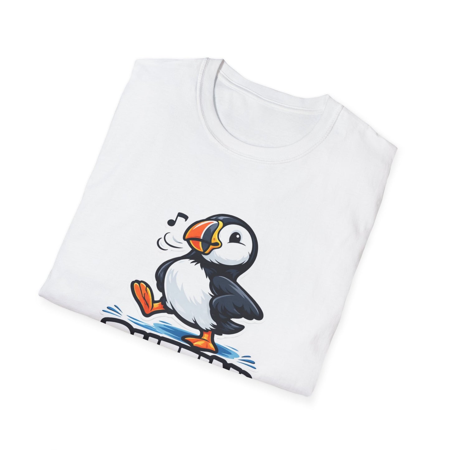 Puffin' Around T-Shirt – Cute Walking Puffin Graphic Tee