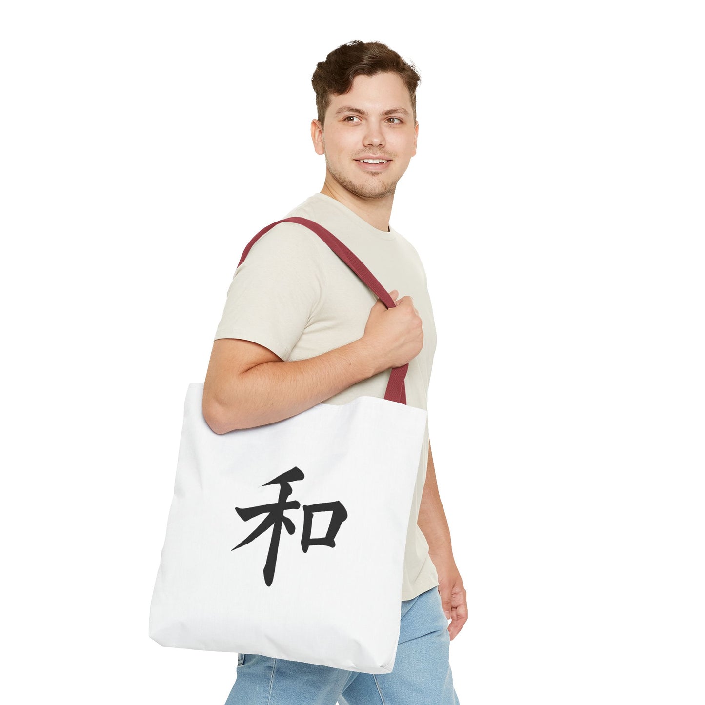 Zen-Inspired Tote Bag with Minimalist Designs | Great for Shopping, Beach, Yoga, Gifts, Eco-Friendly