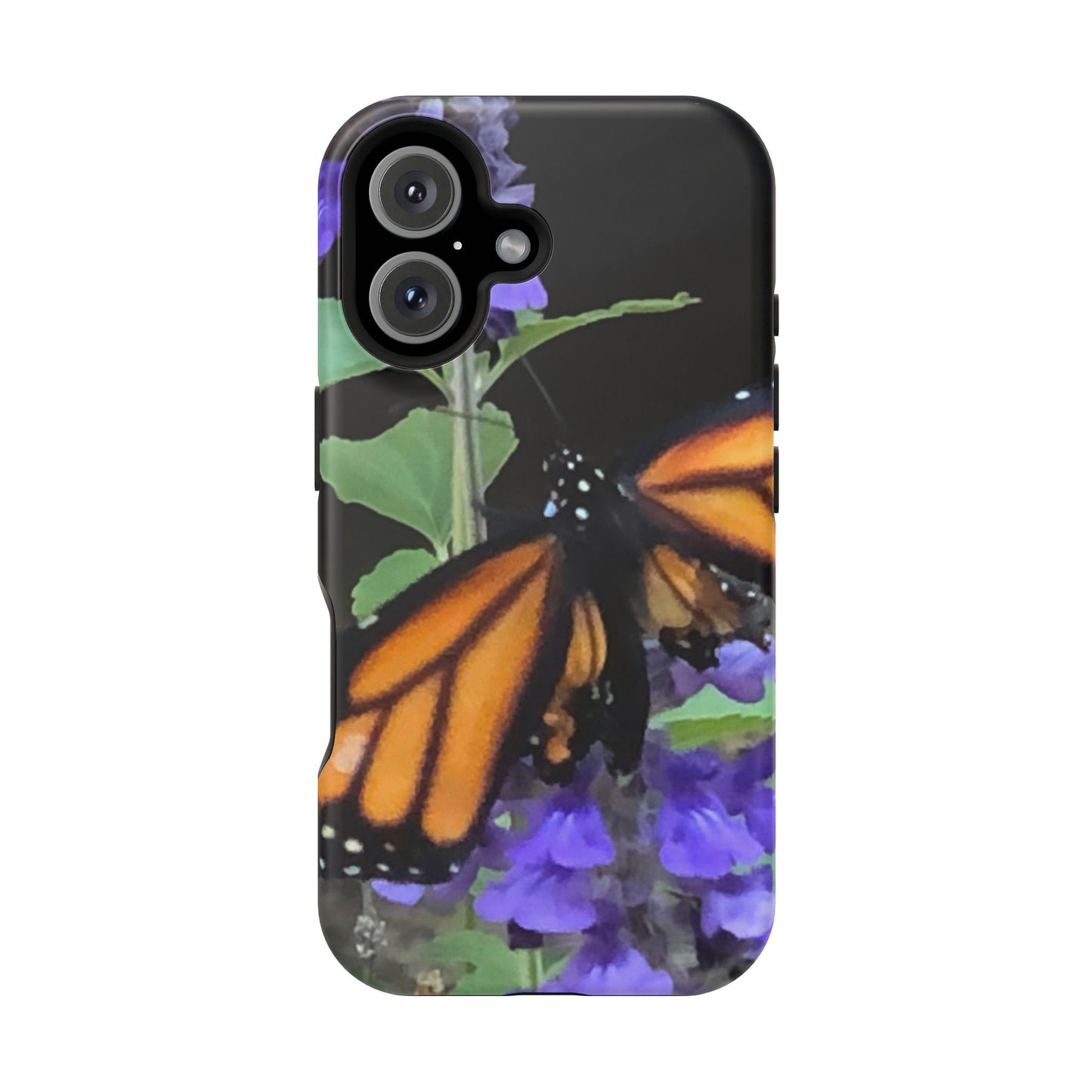 Butterfly Floral Magnetic Tough Cases, Nature Phone Cases, Gift for Nature Lovers, Eco-Friendly Cell Phone Case, Unique Smartphone Accessory