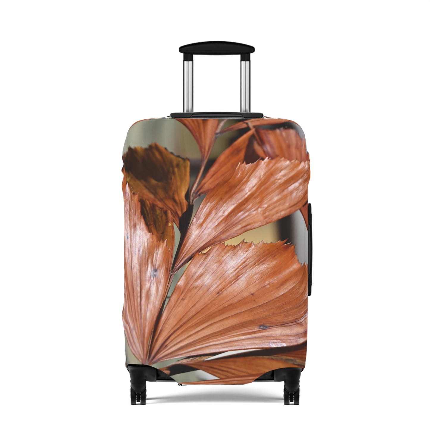 Luggage Cover - Rustic Palm Leaf Print Travel Protector