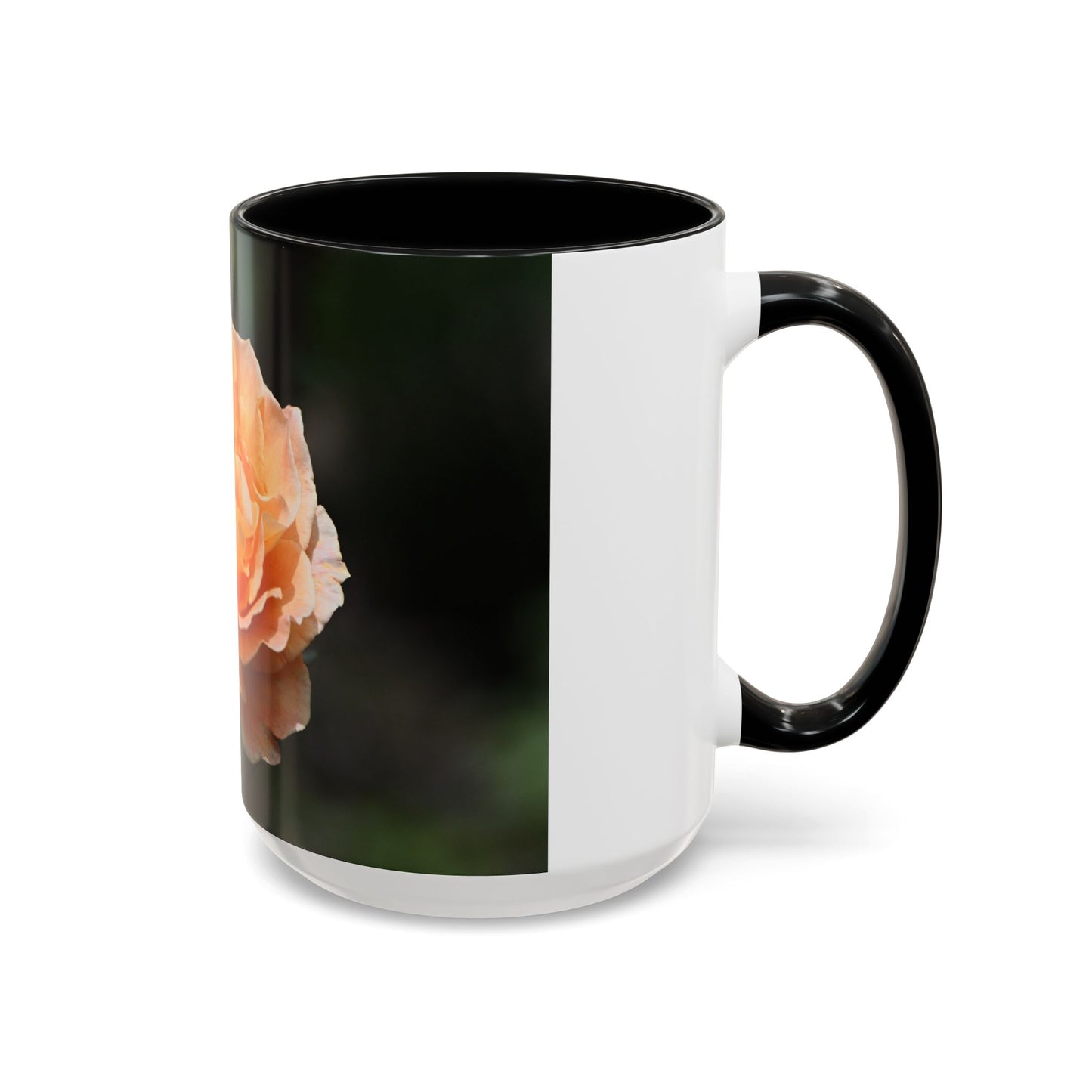 Floral Accent Coffee Mug - Stylish Drinkware for Nature Lovers, Gift for Her, Home Decor, Tea Lovers, Floral Gifts