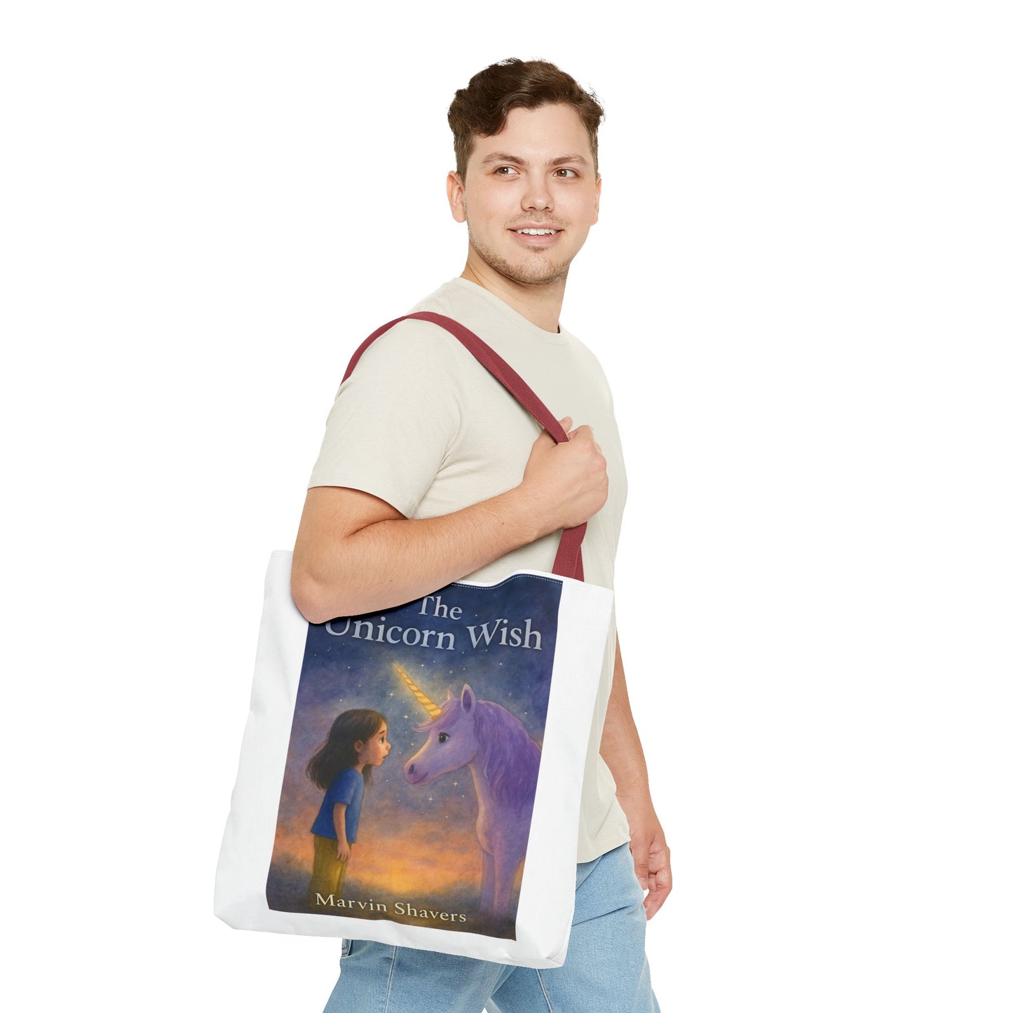 Unicorn Wish Tote Bag – Perfect for Dreamers and Readers