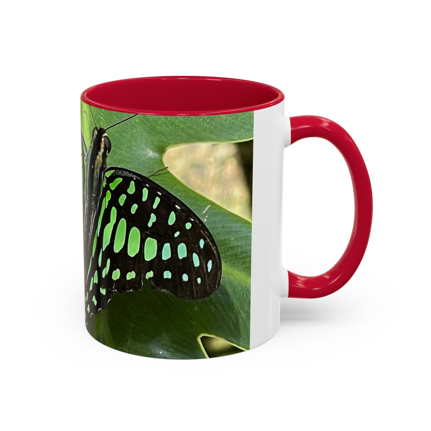 Colorful Butterfly Mug, Unique Gift for Nature Lovers, Butterfly Coffee Cup, Vibrant Ceramic Mug, Eco-Friendly Tea Mug
