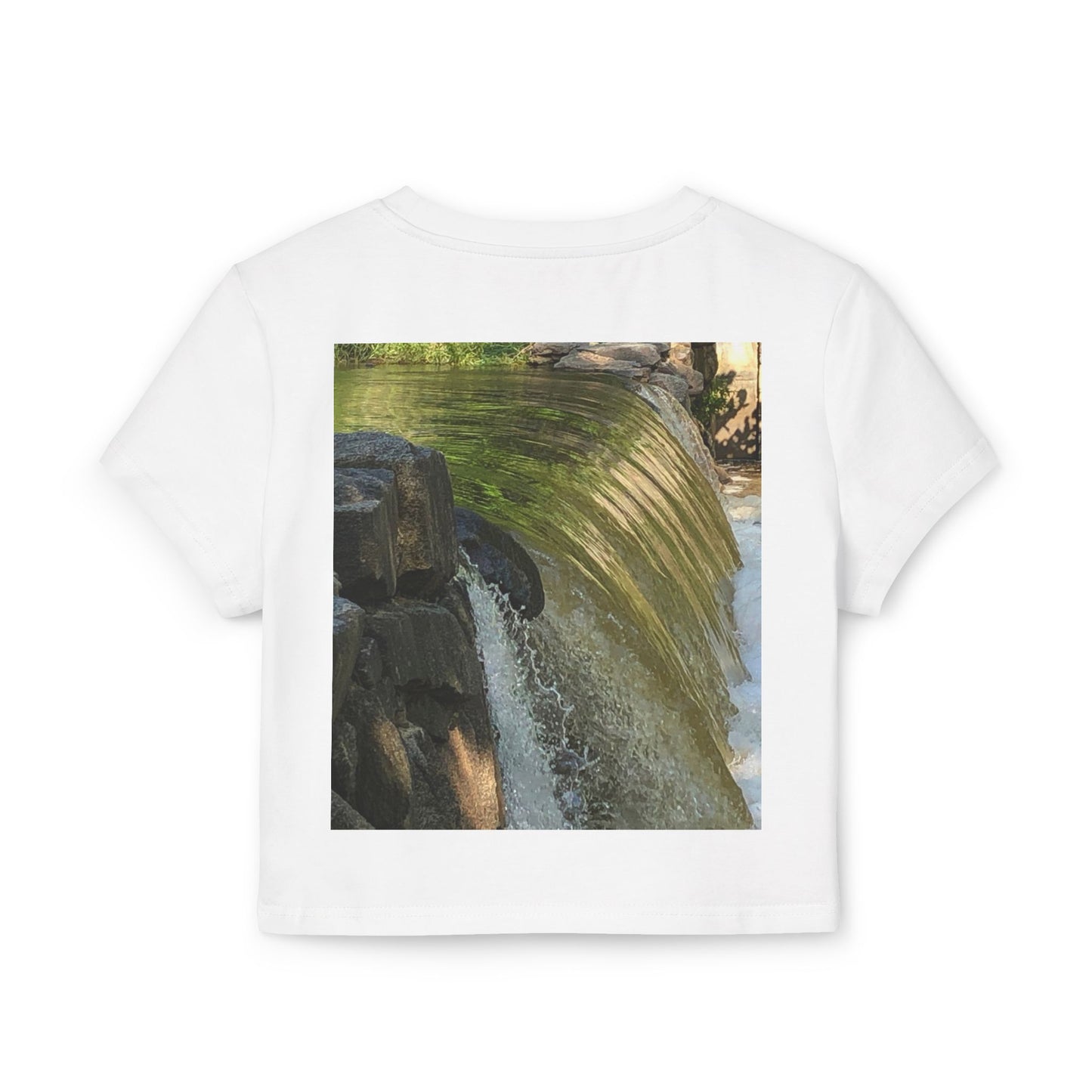 Tranquil Nature Women's Baby Tee | Perfect for Relaxing Days, Eco-Friendly Fashion, Nature Lovers Gift, Casual Wear, Spring/Summer Style