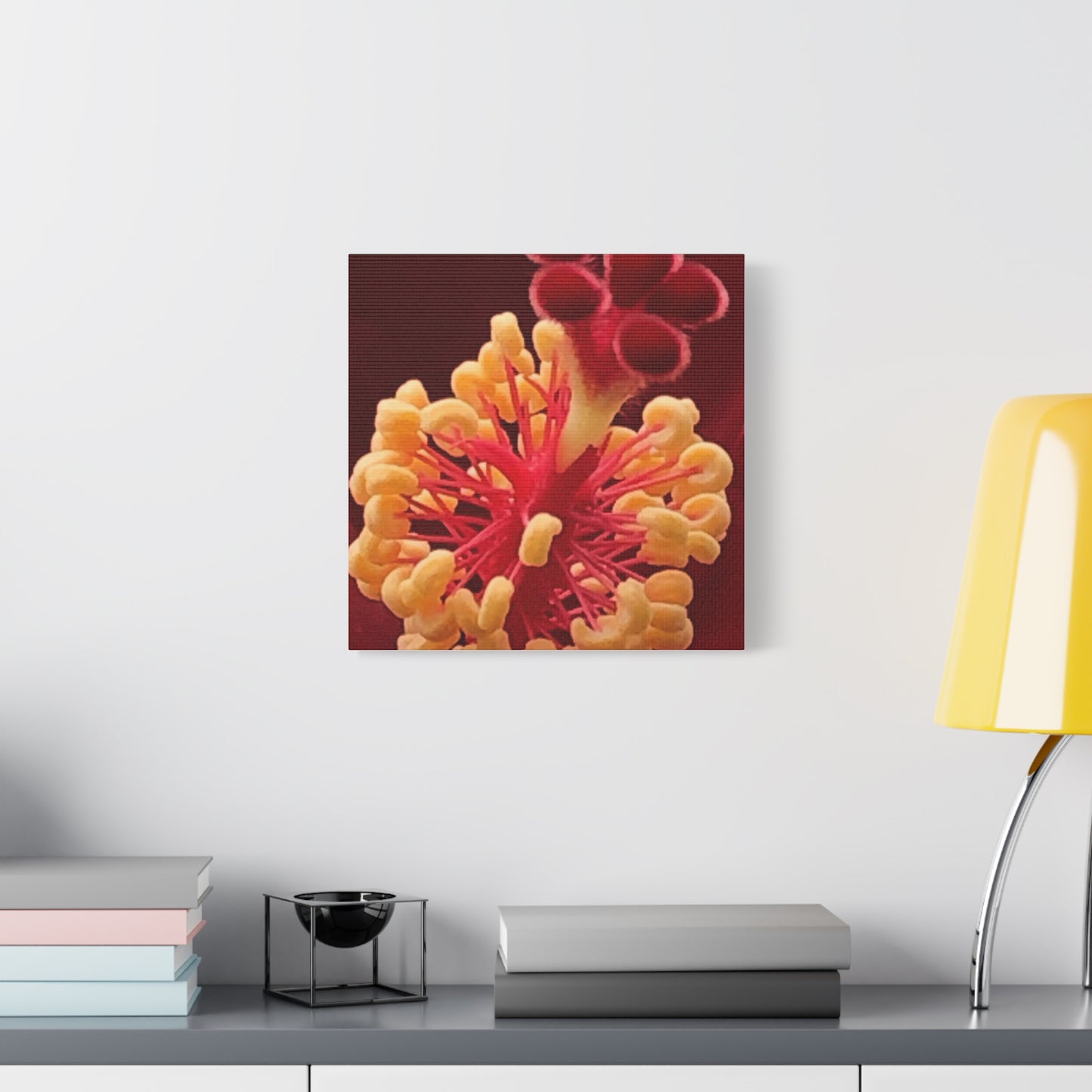 Floral Canvas Art Print, Stretched Wall Decor, Home Decor, Botanical Artwork, Modern Wall Art, Gift for Flower Lovers