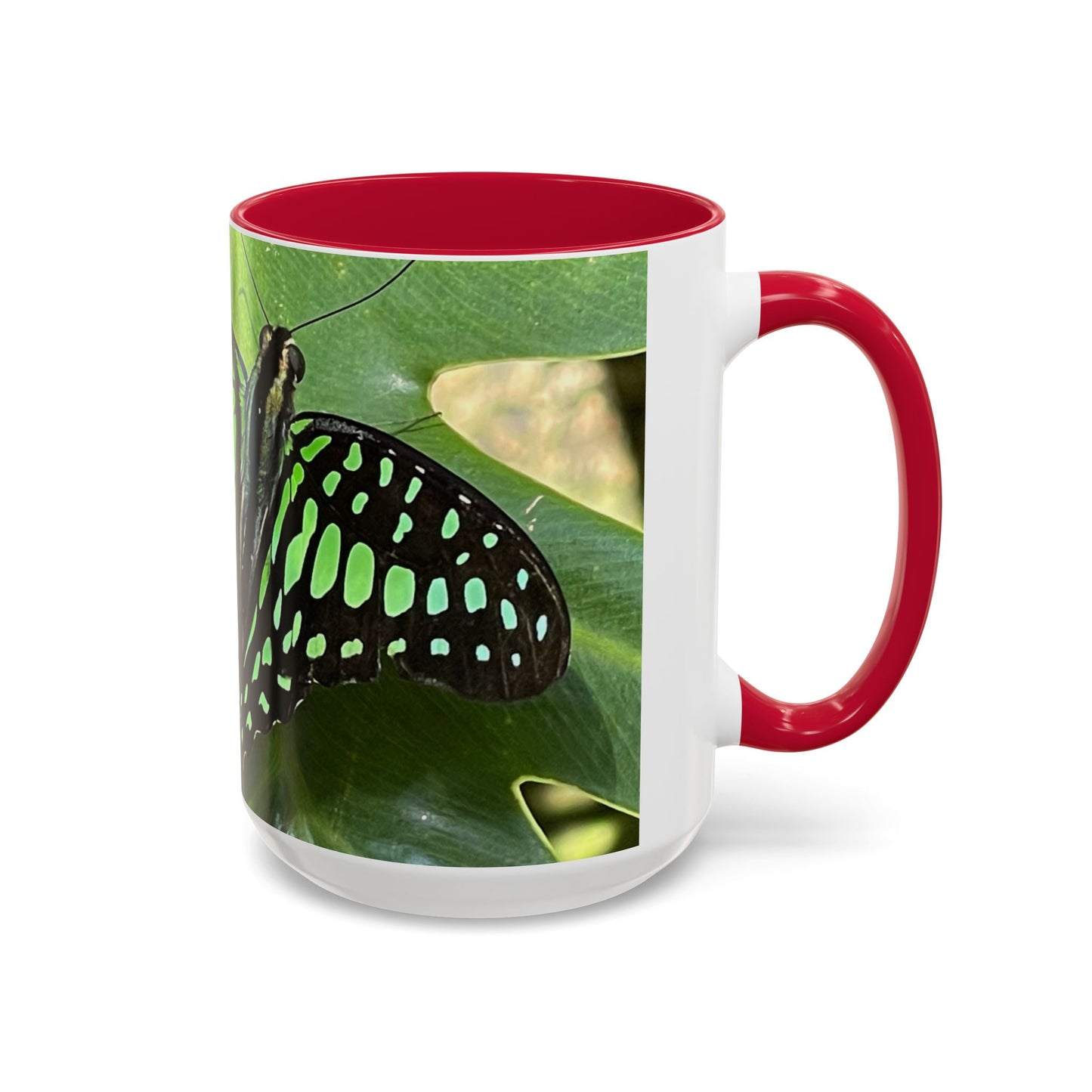 Colorful Butterfly Mug, Unique Gift for Nature Lovers, Butterfly Coffee Cup, Vibrant Ceramic Mug, Eco-Friendly Tea Mug