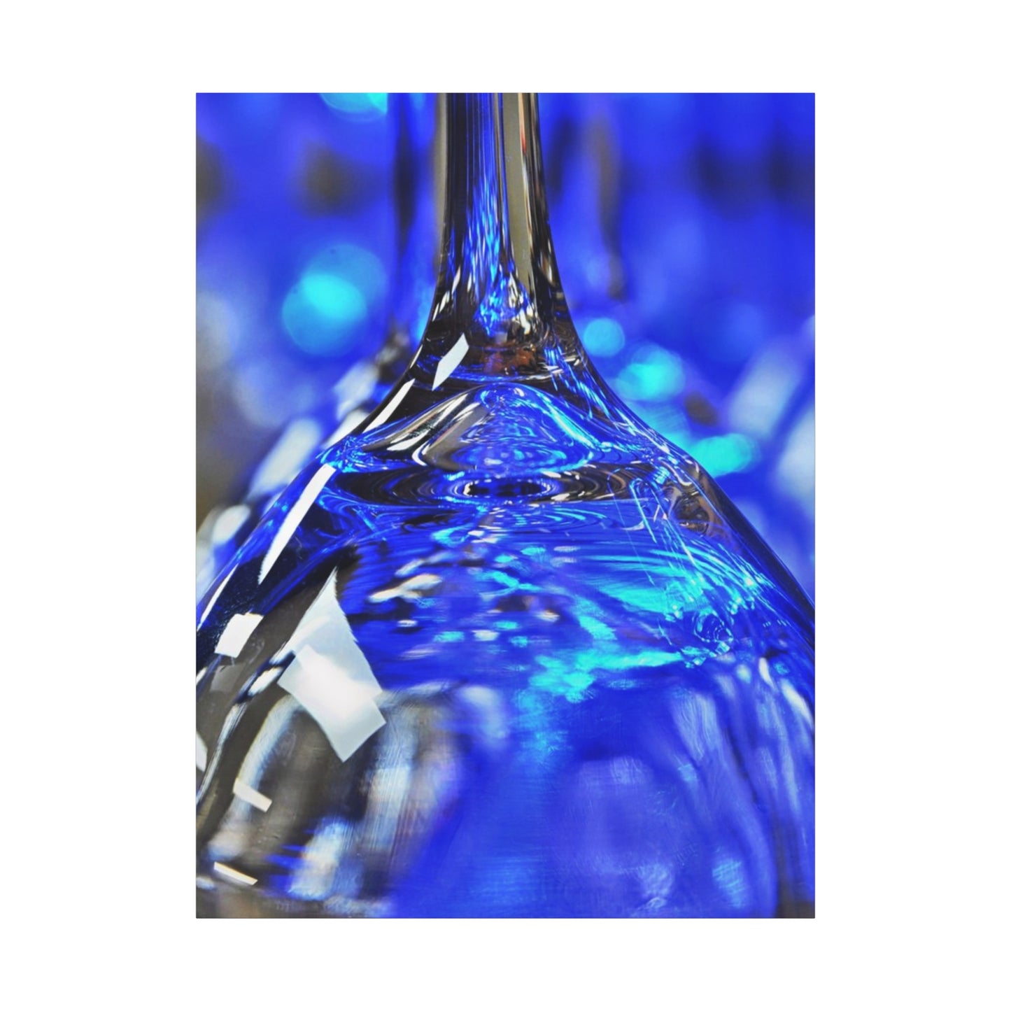 Blue Reflection Canvas Art Print