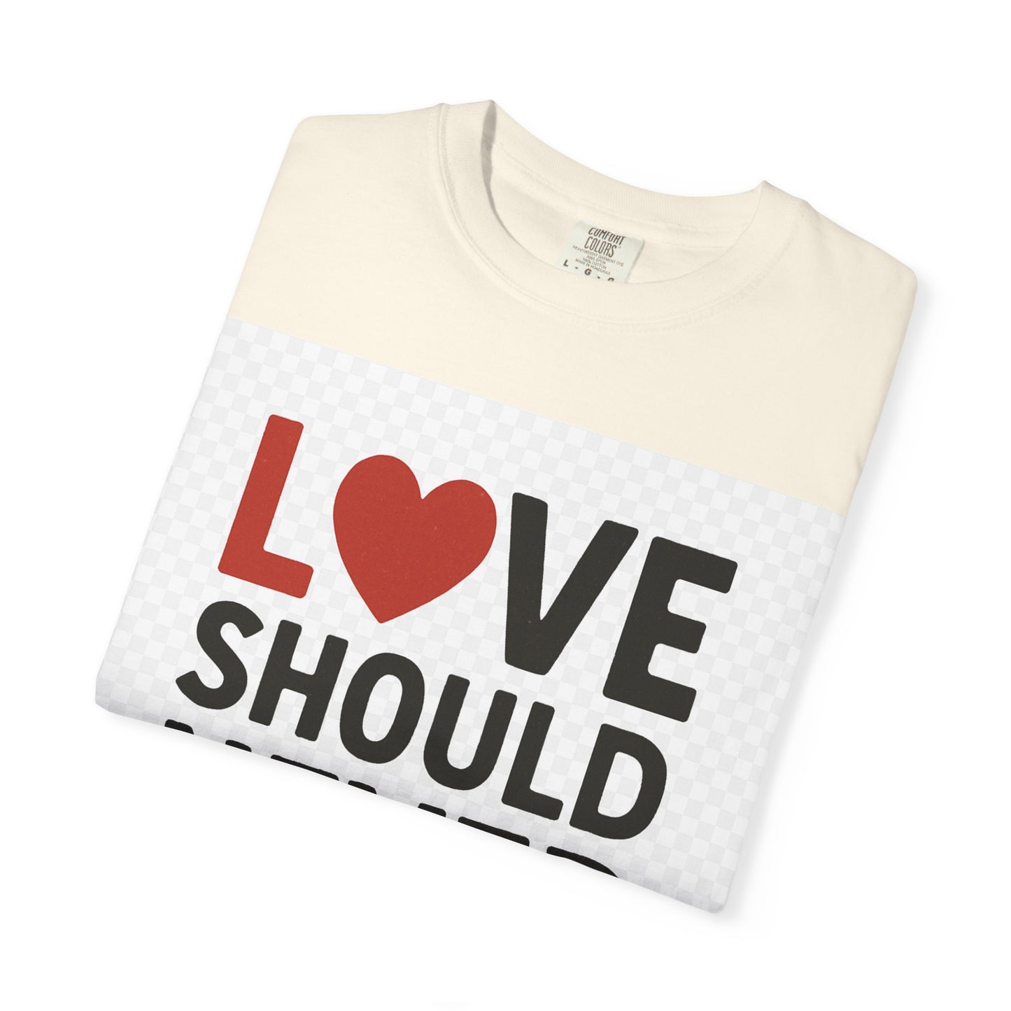 Love Should Never Hurt Unisex T-Shirt, Empowerment Tee, Gift for Couples, Awareness Shirt, Casual Comfort Wear