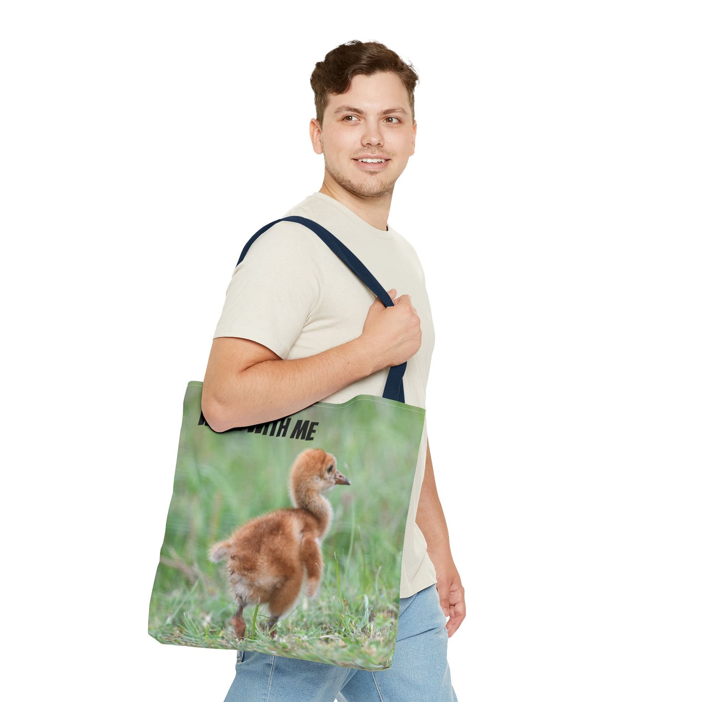 Adorable Chick Tote Bag - Perfect for Bird Lovers, Casual Outings, Eco-Friendly Shopping, Gift for Nature Enthusiasts, Spring Celebrations