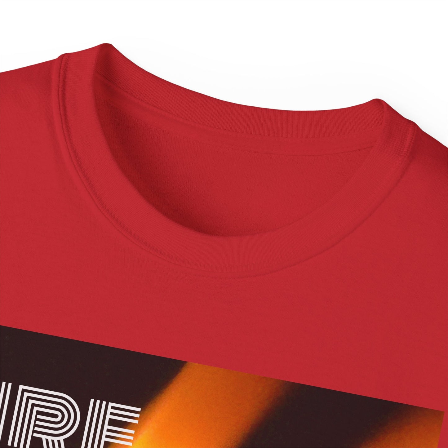 Fiery Vibes Unisex Ultra Cotton Tee, Graphic Tee, Streetwear, Casual Wear, Gift for Her, Gift for Him