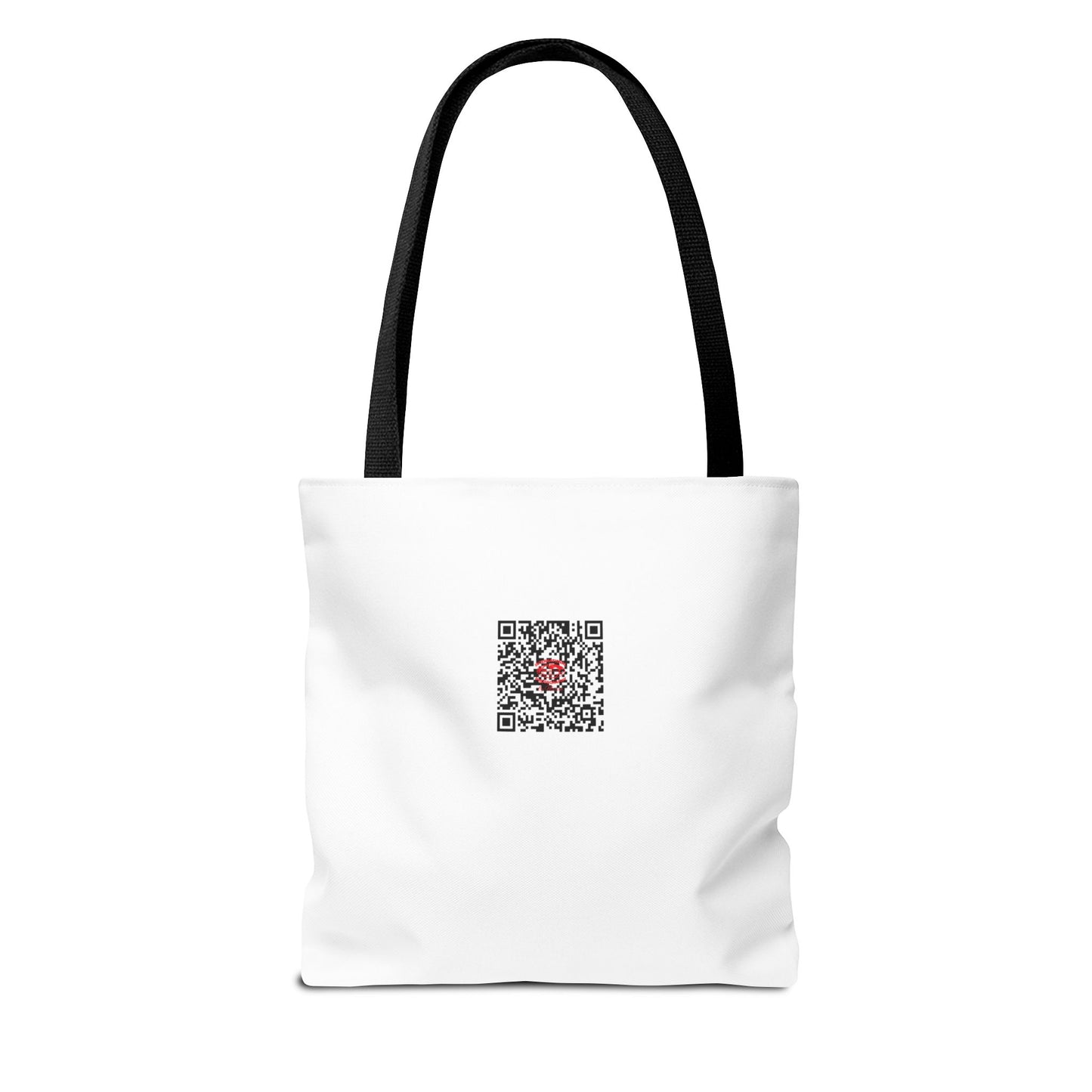 Anime Tote Bag with Love Symbol, Eco-Friendly Bag, Gift for Her, Stylish Shopping Bag, Unique Art Bag, Personalized Accessory