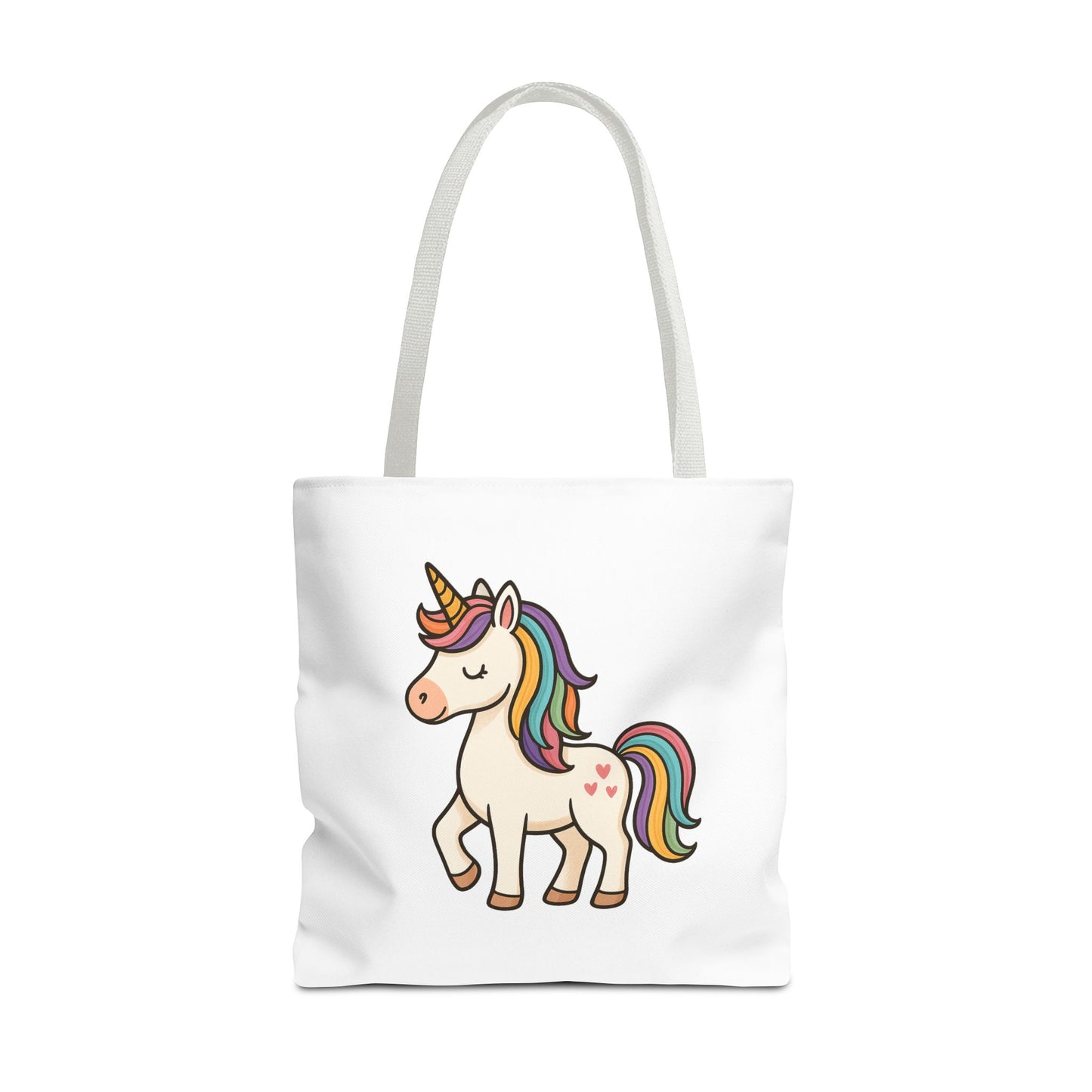Whimsical Unicorn Tote Bag, Cute Daily Purse, Artsy Gift, Eco-Friendly Shopper, Fun Beach Bag, Magical Adventure Companion
