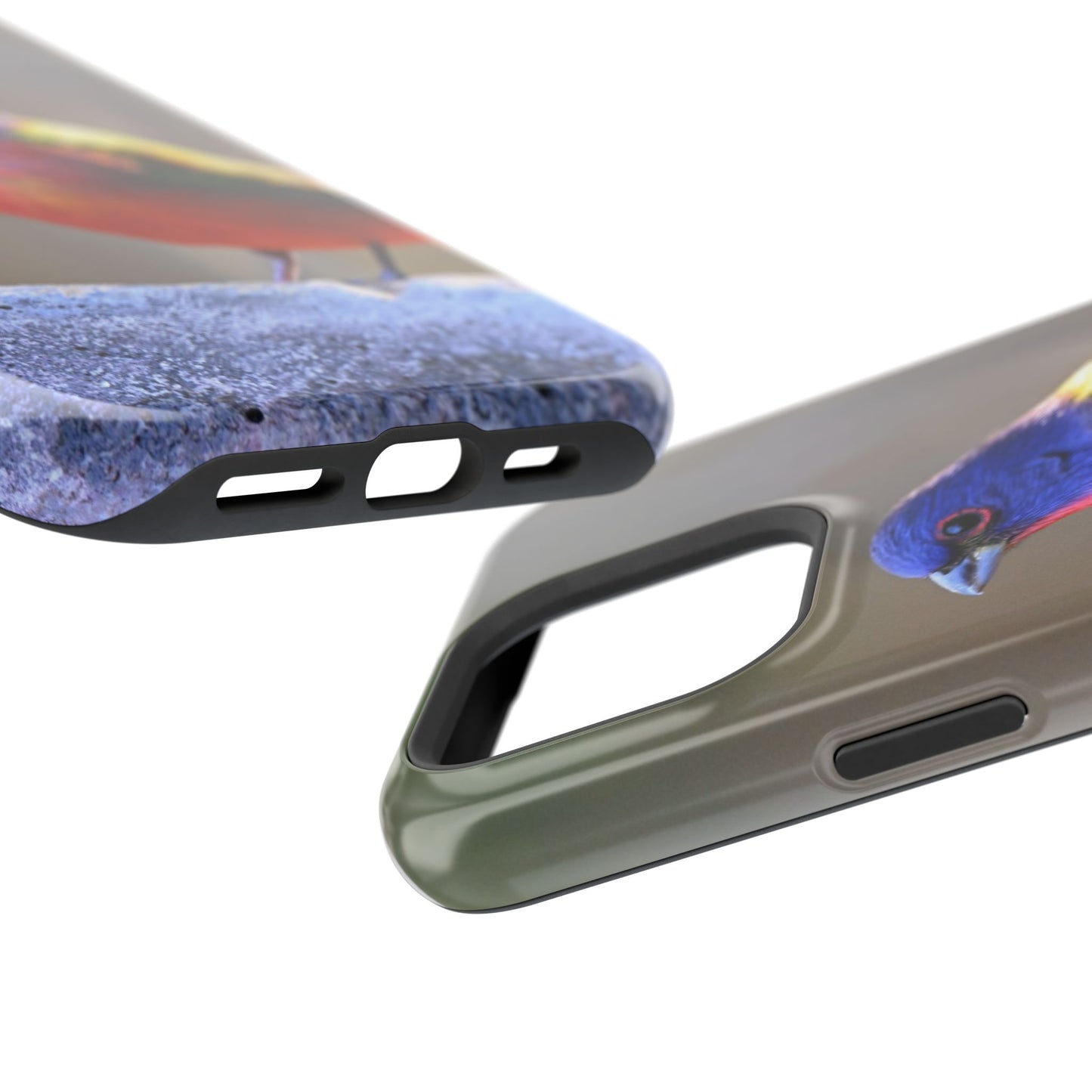 Colorful Bird Phone Case, Magnetic Tough Cases, Nature Lover Gift, Wildlife Phone Cover, Eco-Friendly Tech Accessories