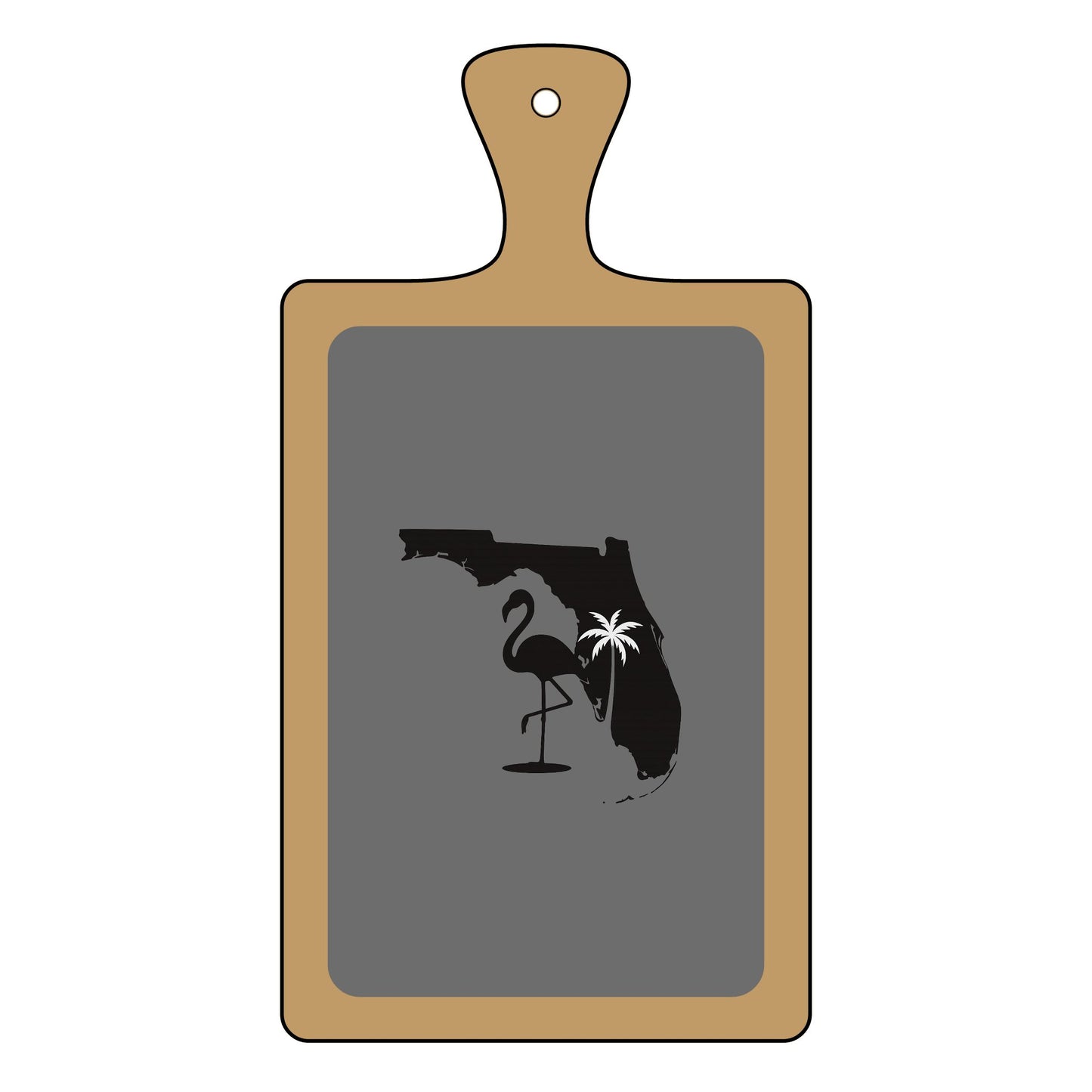 Engraved Charcuterie Board with Florida Flamingo Design - Personalized Serving Platter for Entertaining, Housewarming Gift, Kitchen [...]