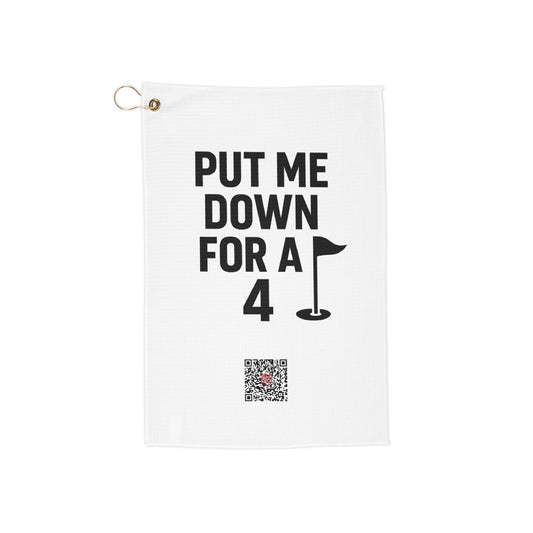 Golf Towel - Perfect Gift for Golfers, Funny Golf Accessories, Unique Golf Towels, Golfing Gifts for Him, Sports Towels