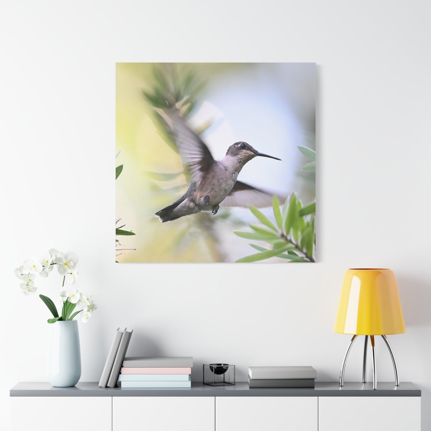 Hummingbird Canvas Wall Art — Matte Stretched 1.25"