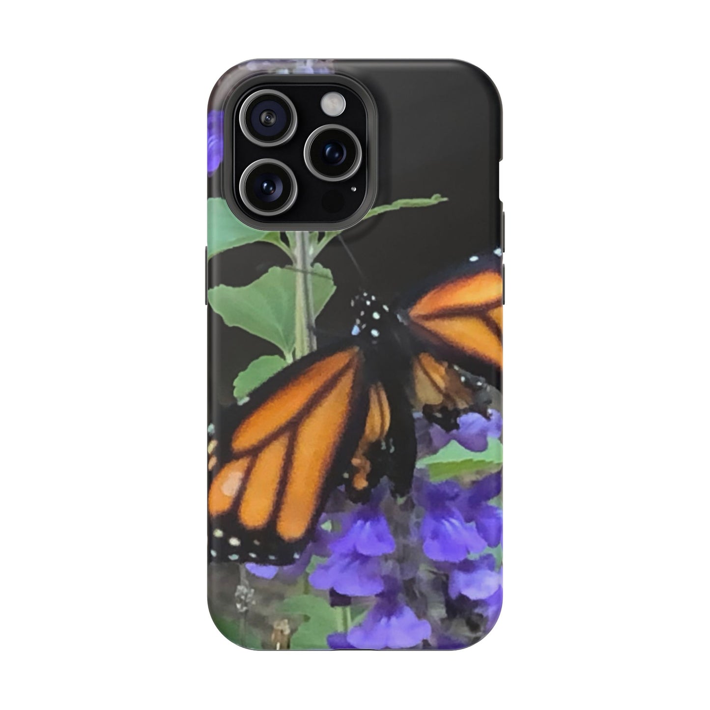 Butterfly Floral Magnetic Tough Cases, Nature Phone Cases, Gift for Nature Lovers, Eco-Friendly Cell Phone Case, Unique Smartphone Accessory