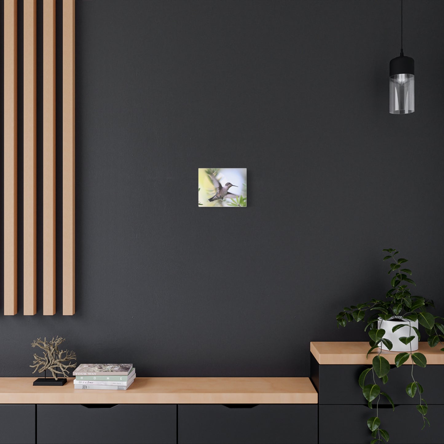 Hummingbird Canvas Wall Art — Matte Stretched 1.25"