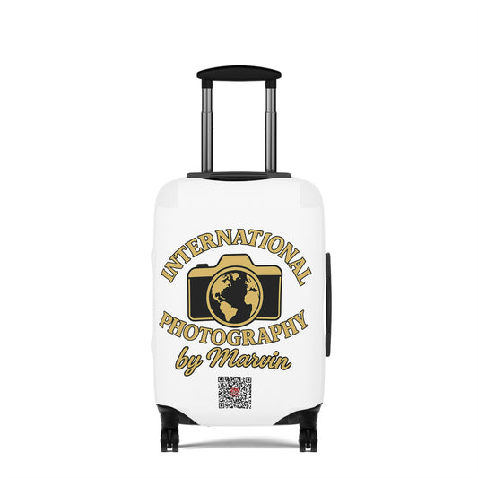 International Photography Luggage Cover — 'International Photography by Marvin' Travel Suitcase Protector