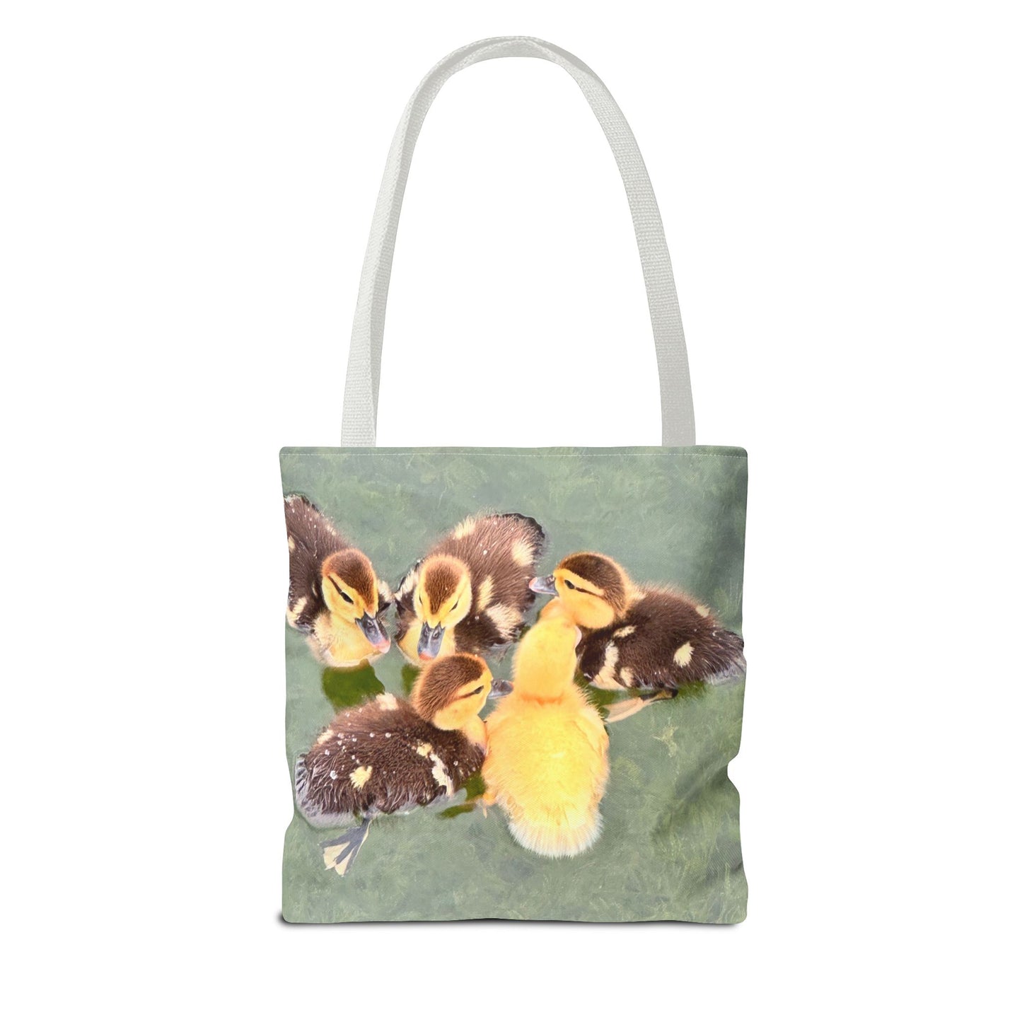 Charming Duckling Tote Bag | Cute Bag for Animal Lovers, Spring Gift, Shopping Bag, Eco-Friendly, Perfect for Mother's Day