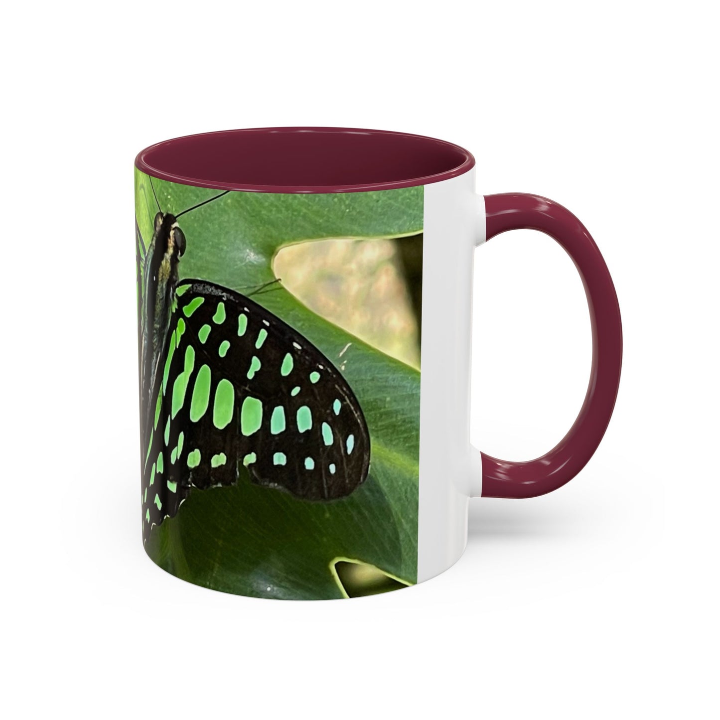 Colorful Butterfly Mug, Unique Gift for Nature Lovers, Butterfly Coffee Cup, Vibrant Ceramic Mug, Eco-Friendly Tea Mug