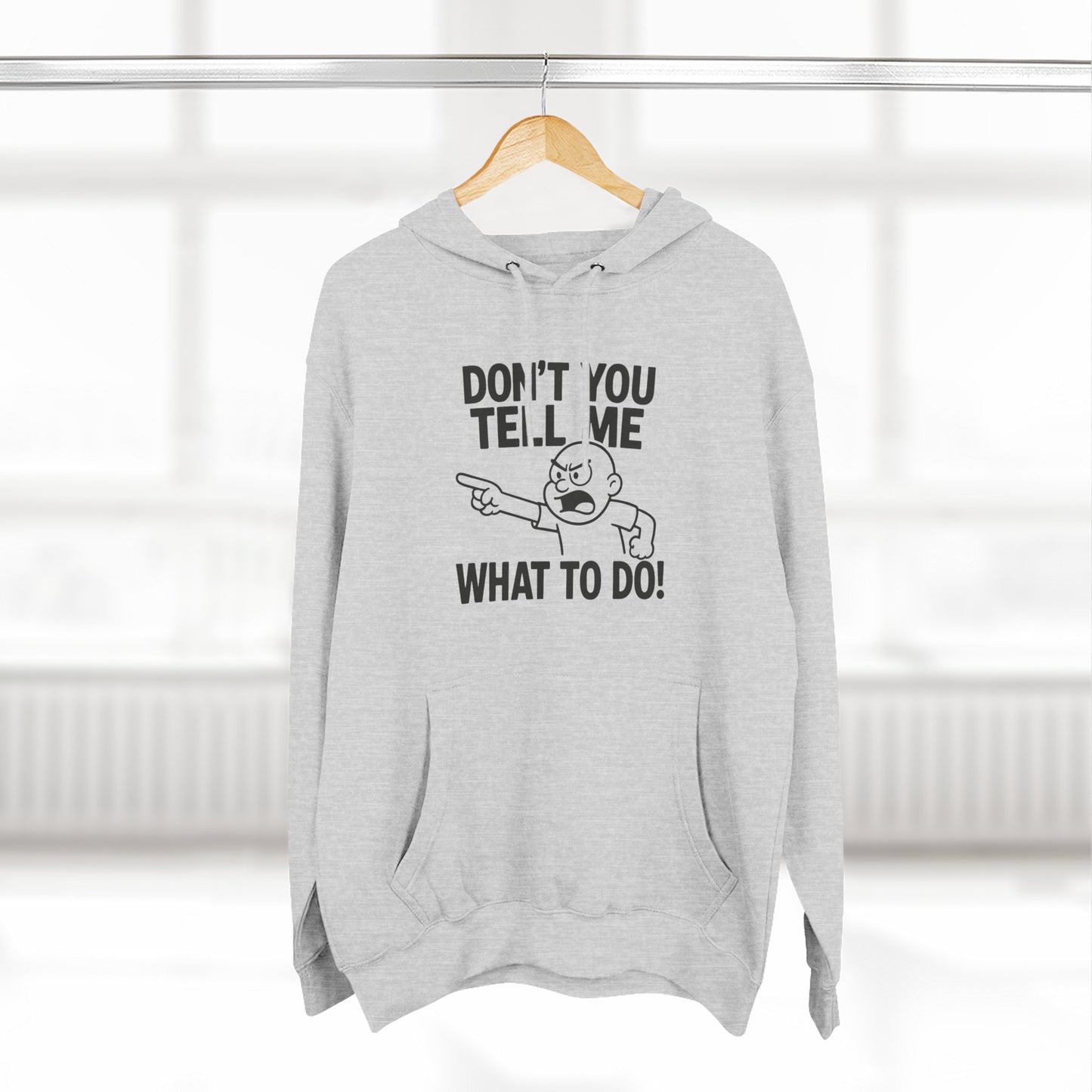 Funny Quote Fleece Hoodie, Cozy Apparel, Casual Wear, Perfect Gift for Adults, Unique Sweatshirt for Any Occasion