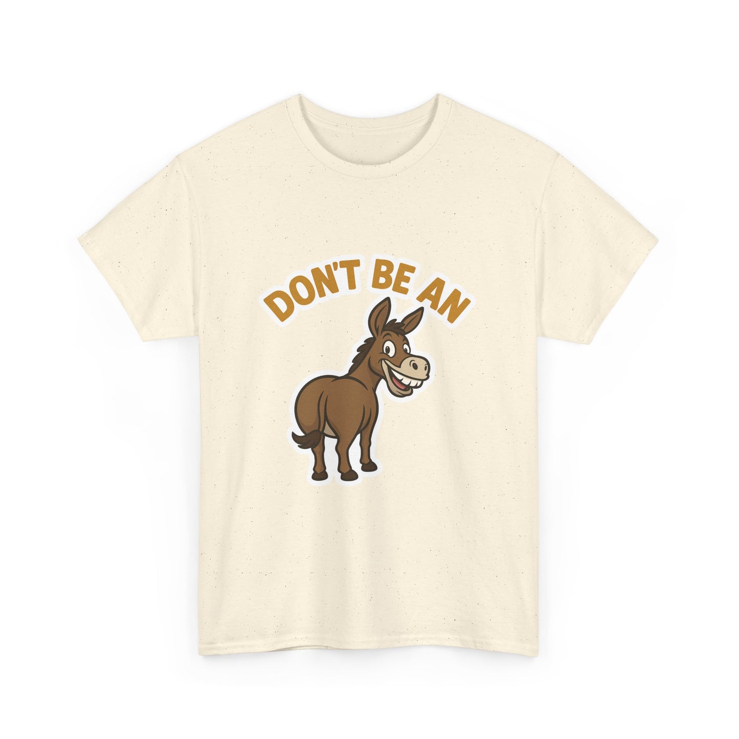 Funny Donkey Graphic Tee - Unisex Heavy Cotton Shirt