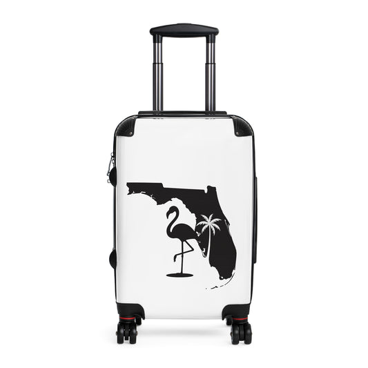Tropical Florida Suitcase, Travel Bag, Personalized Luggage, Vacation Accessory, Summer Travel Gear