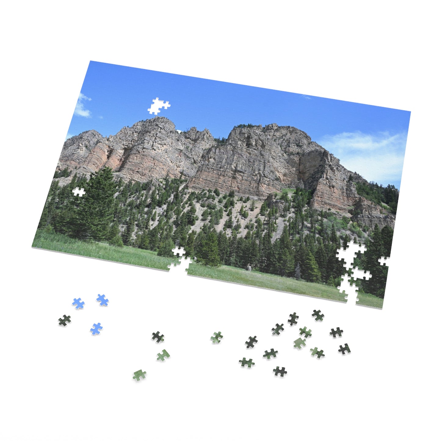 Scenic Jigsaw Puzzle with Tin - Perfect Gift for Nature Lovers, Family Fun, Home Décor, Relaxation Activity, Hiking Theme