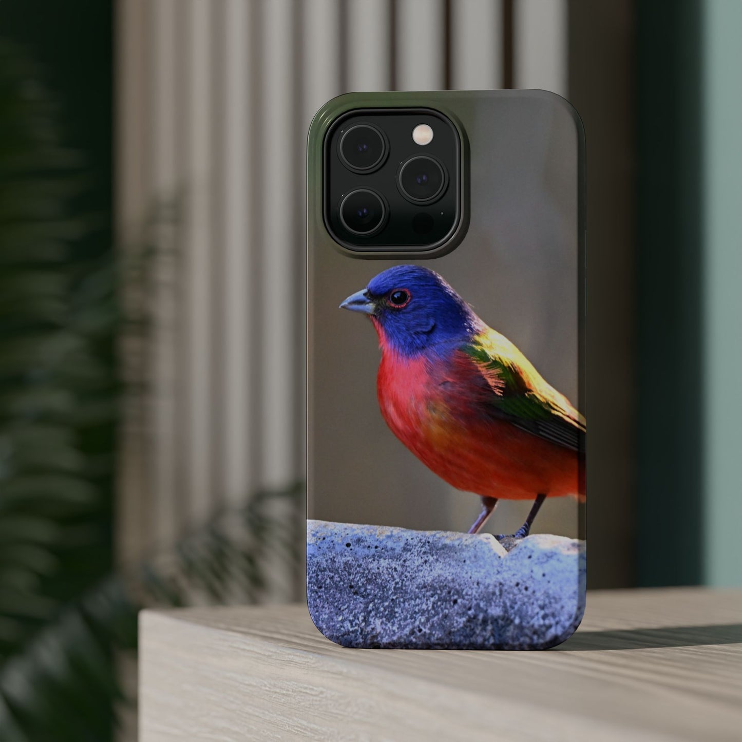 Colorful Bird Phone Case, Magnetic Tough Cases, Nature Lover Gift, Wildlife Phone Cover, Eco-Friendly Tech Accessories