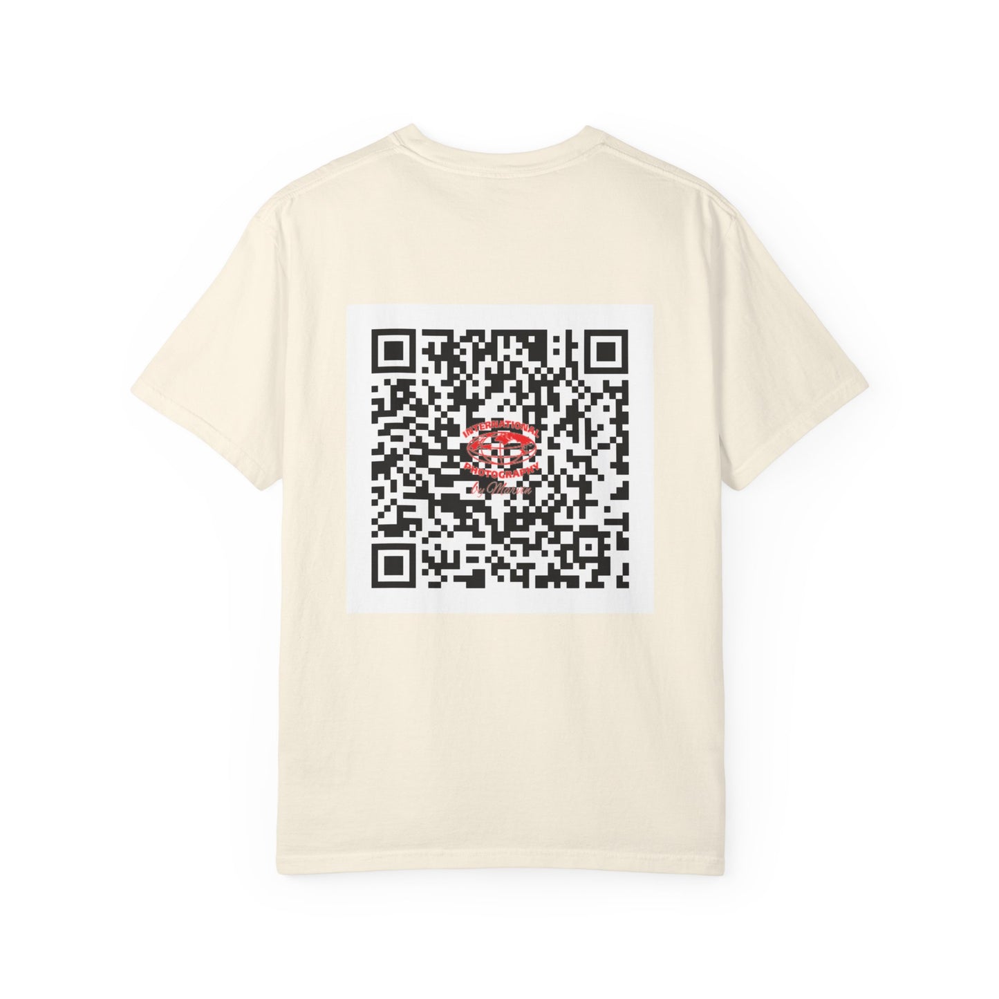Photography Lover's Unisex T-Shirt, Travel Gift, Graphic Tee, Unique QR Code Design, International Photography Merchandise