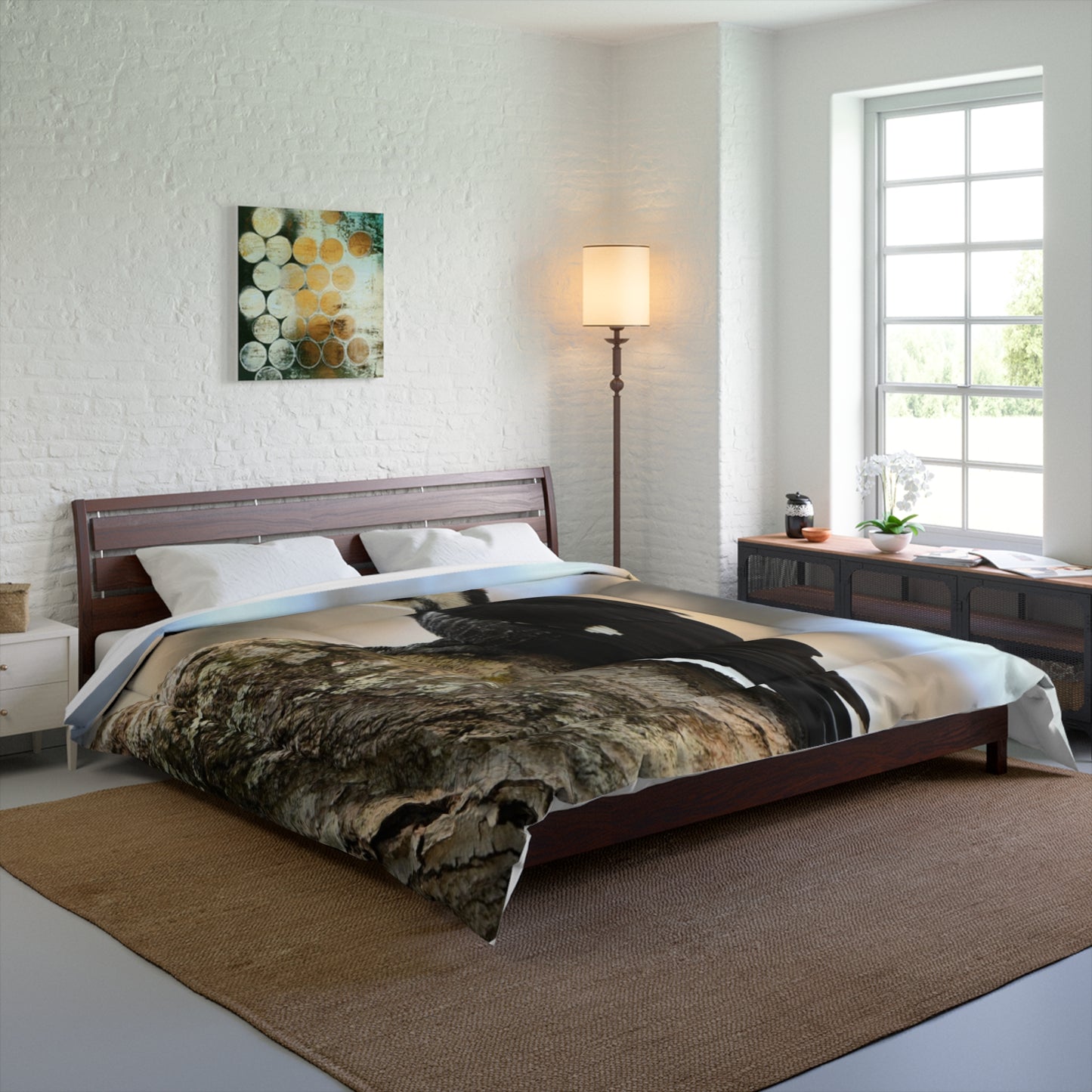 Pileated Woodpecker Comforter – Nature Photography Bedding