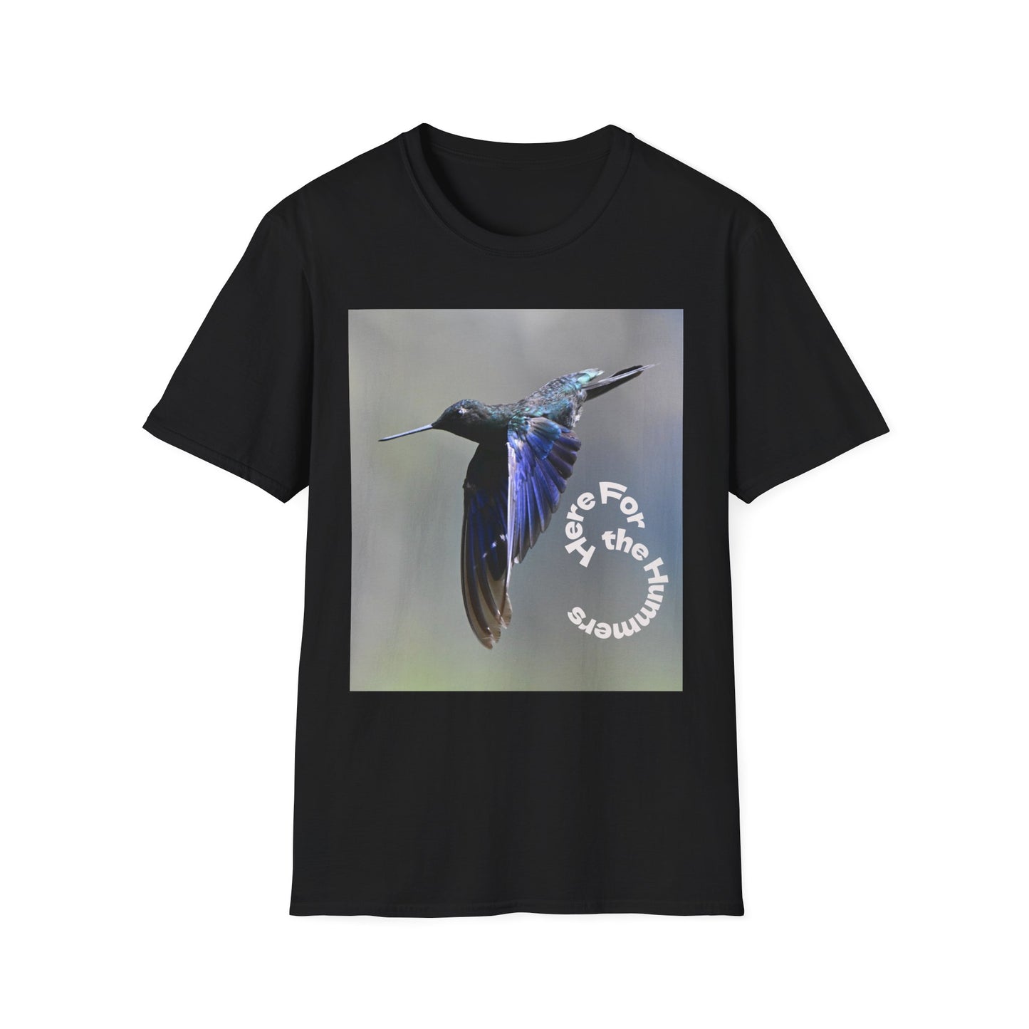 Hummingbird Photo Tee — "For the Tiny Moments" Nature T-Shirt