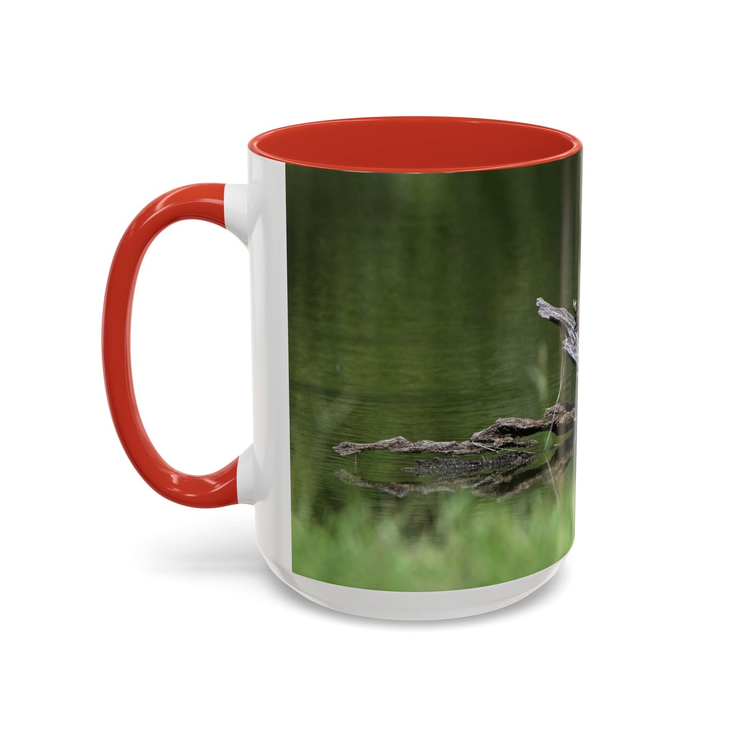 Nature-Inspired Coffee Mug with 'Coffee Time' Design - Perfect Gift for Nature Lovers