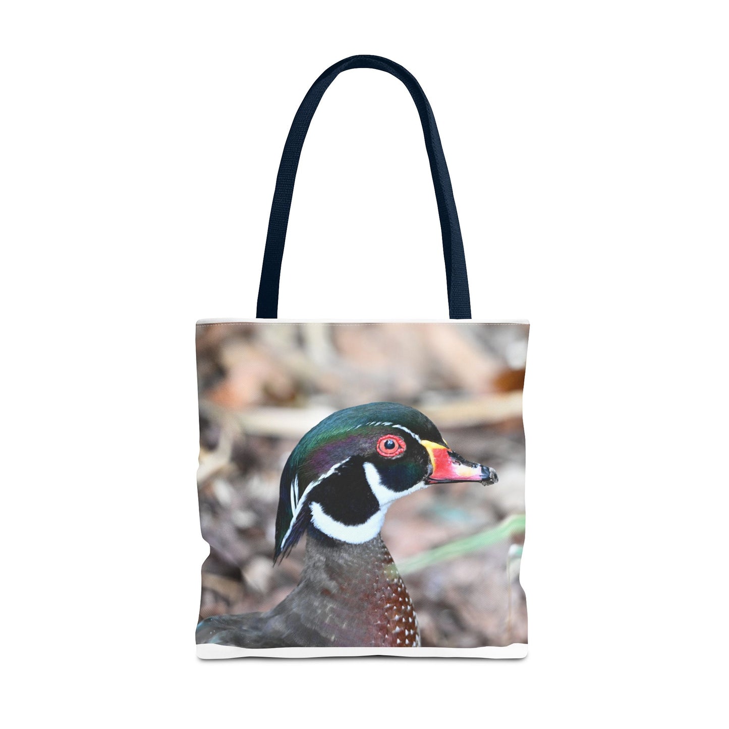 Wood Duck Tote Bag, Nature Lover Eco-Friendly Tote, Gift for Bird Enthusiasts, Stylish Reusable Shopping Bag, Photography Art Bag