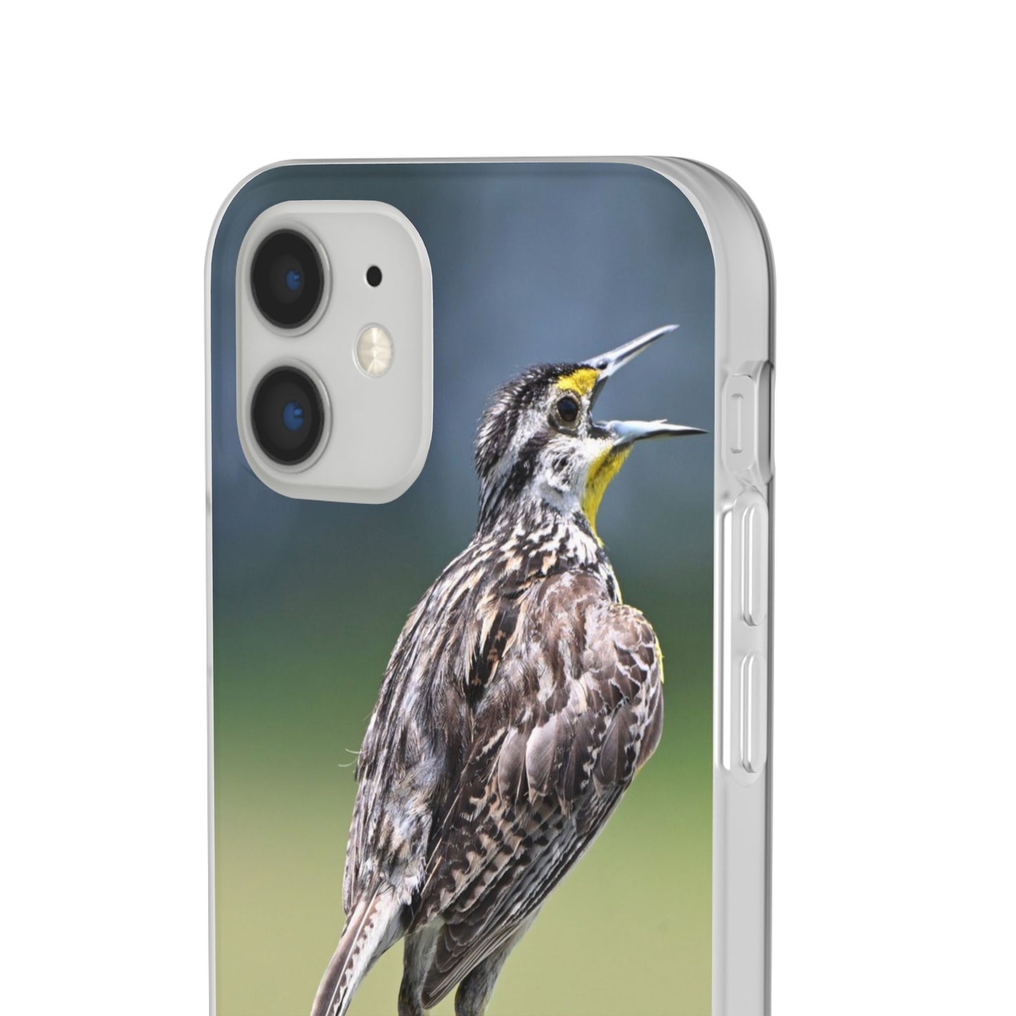 Singing Meadowlark Phone Case – Nature Bird Photo Flexi Case