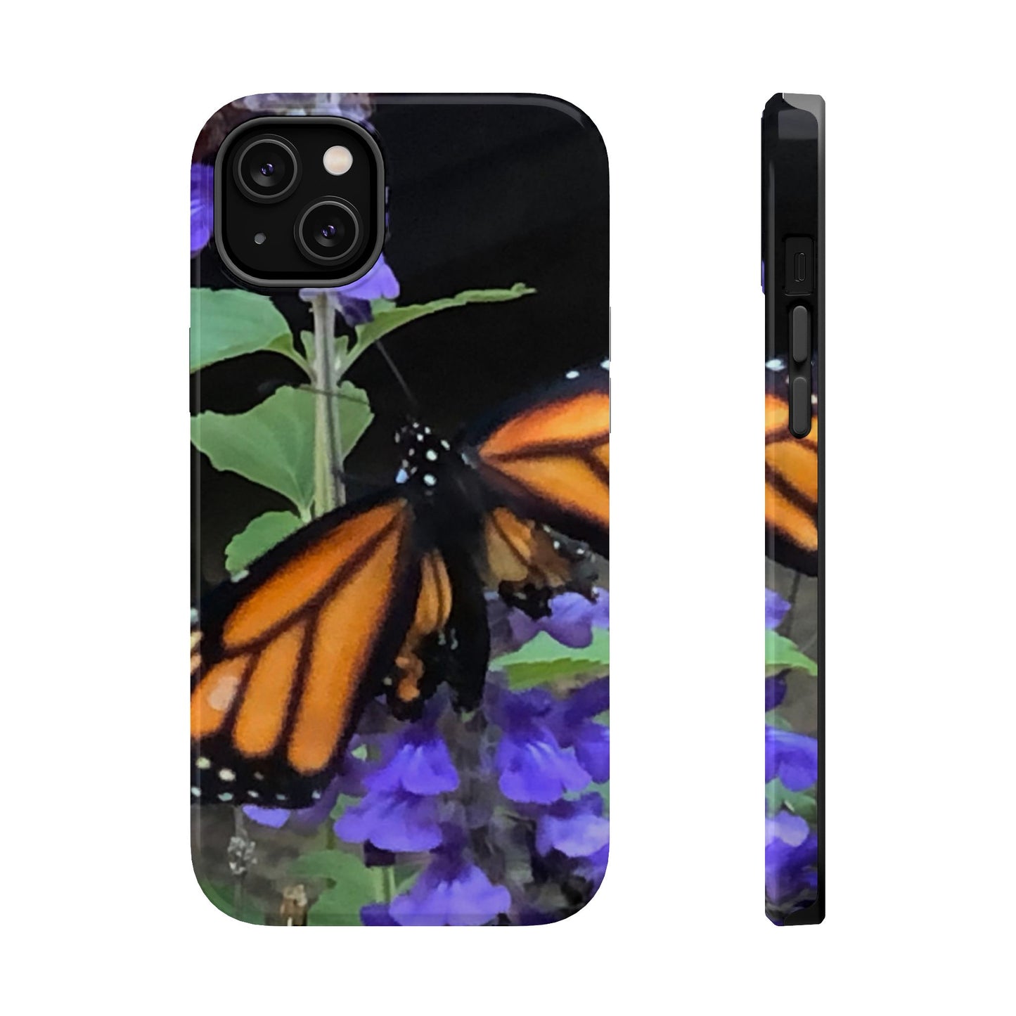 Butterfly Floral Magnetic Tough Cases, Nature Phone Cases, Gift for Nature Lovers, Eco-Friendly Cell Phone Case, Unique Smartphone Accessory